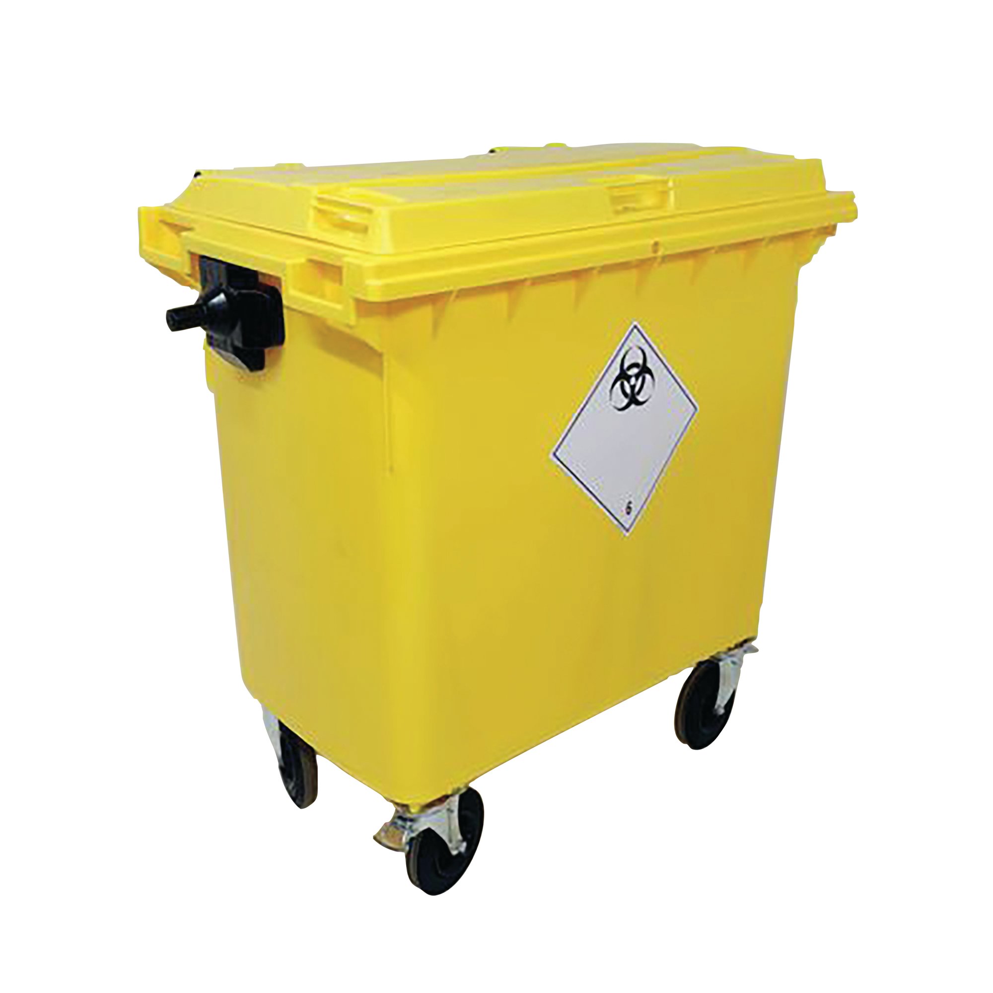 2WORK WHEELIE BIN LOCK CLINICAL 770L