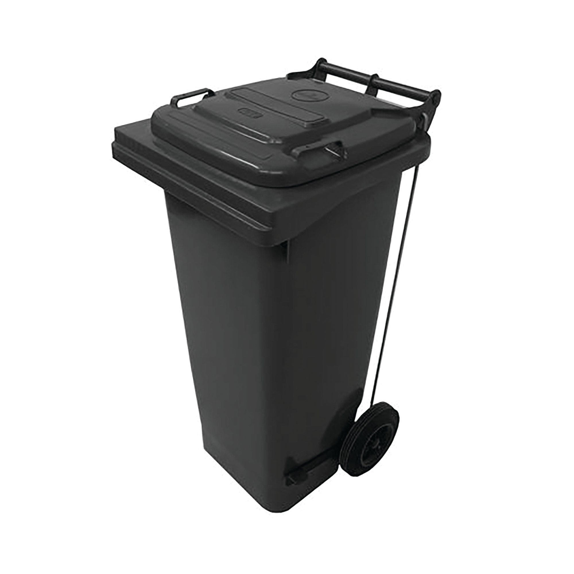 2WORK WHEELIE BIN REF 120L PEDAL GRY