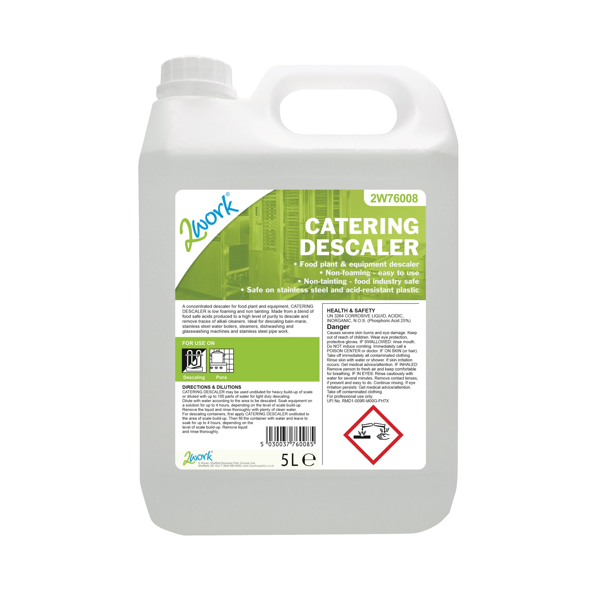 2WORK CATERING DESCALER 5 LITRE