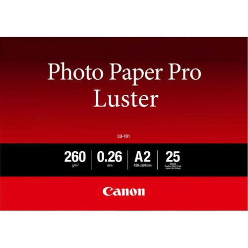 CANON PHOTO PAPER PRO LUSTRE A2 PK25