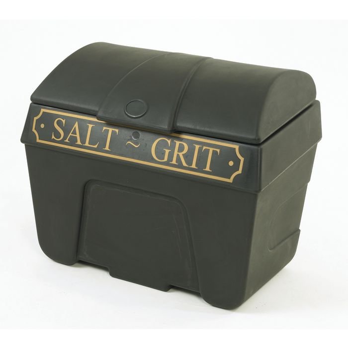 VICTORIANA SALT BIN BLK/GLD 200L