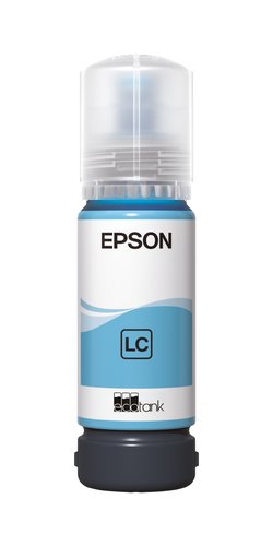 EPSON 107 ECOTANK INK BOTTLE LT CYAN