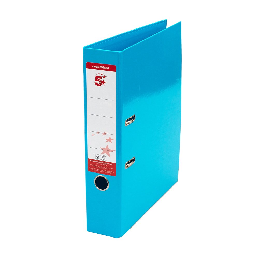 LEVER ARCH FILE FC BLUE PK10