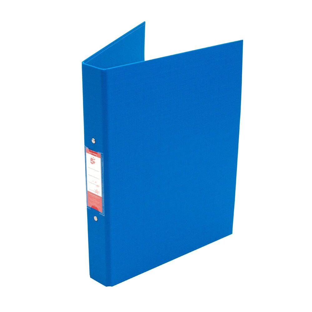 2O-RING BINDER A4 PP BLUE PK10