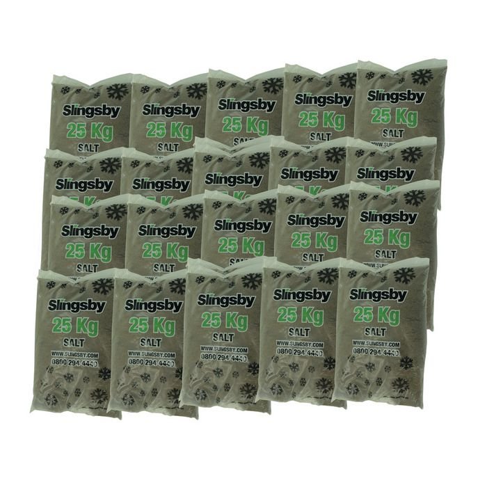 DE-ICING ROCK SALT BROWN 25KG PK20