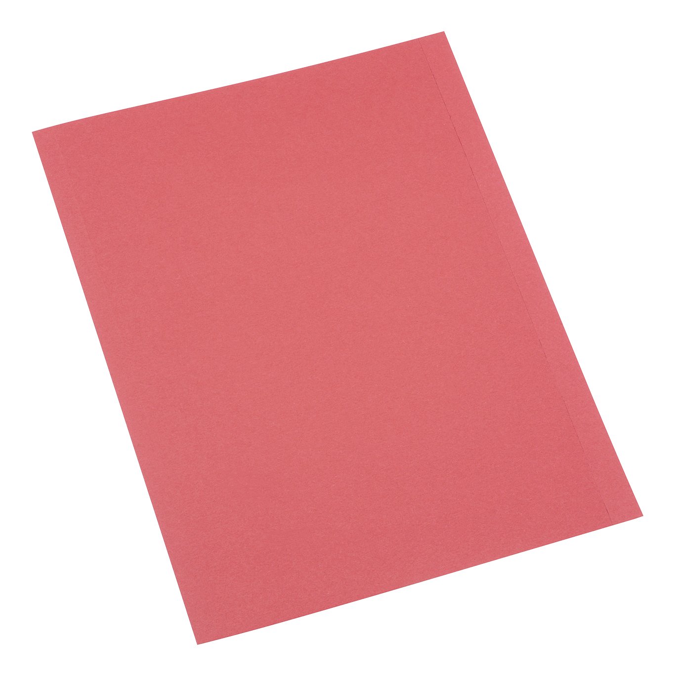 SQ CUT FOLDER A4 250GSM RED PK100