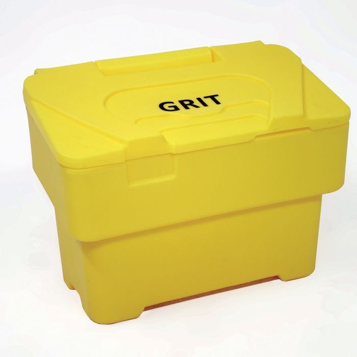 SALT BIN OPTIONAL LOCKING YLW 115L