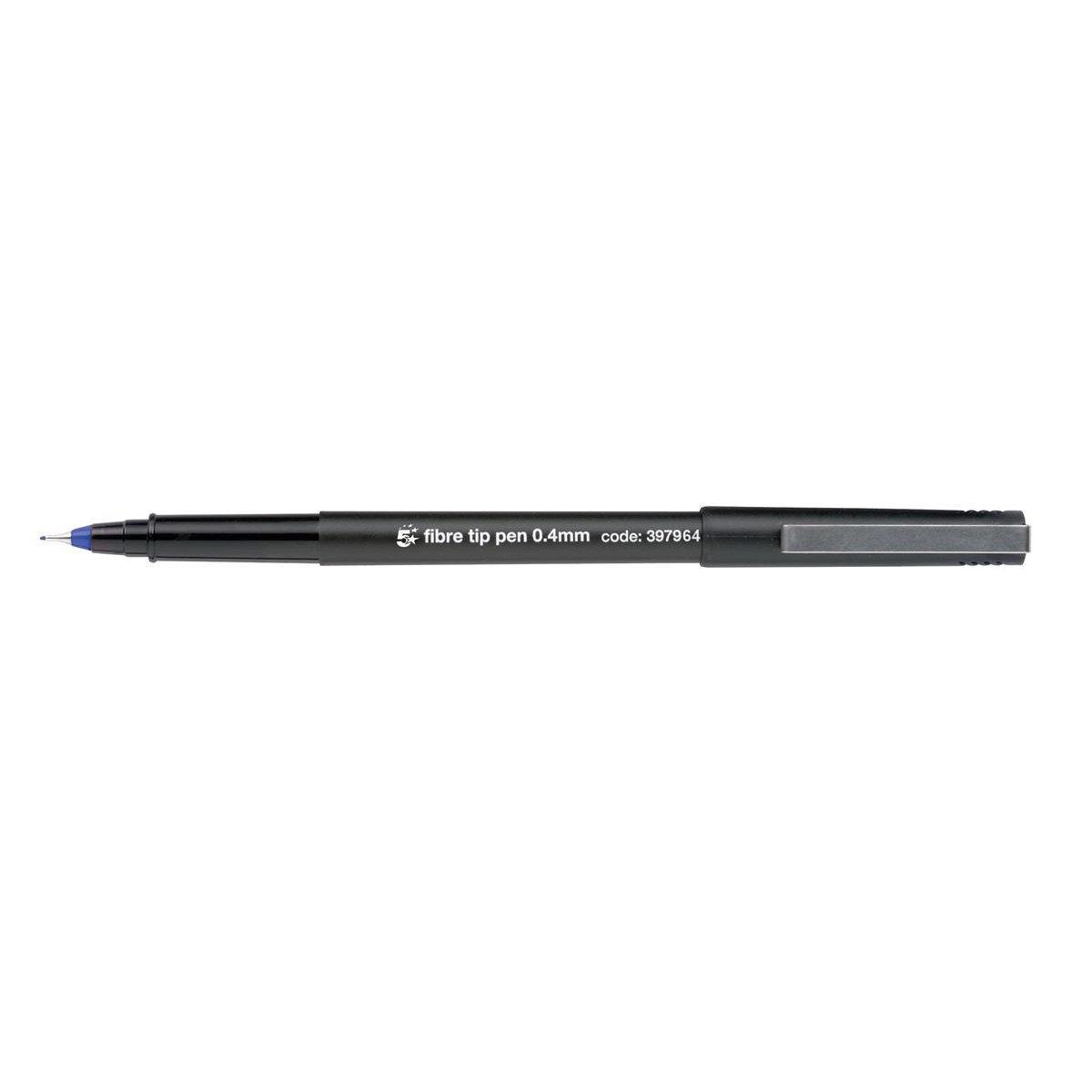 FIBRE TIP PEN MEDIUM BLUE PK12