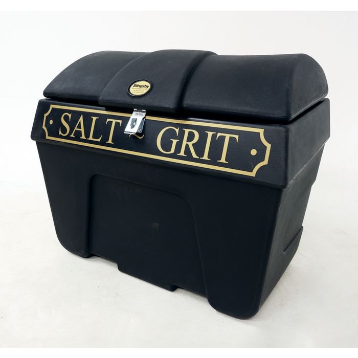 VICTORIANA SALT BIN +HASP/STAPL 400L