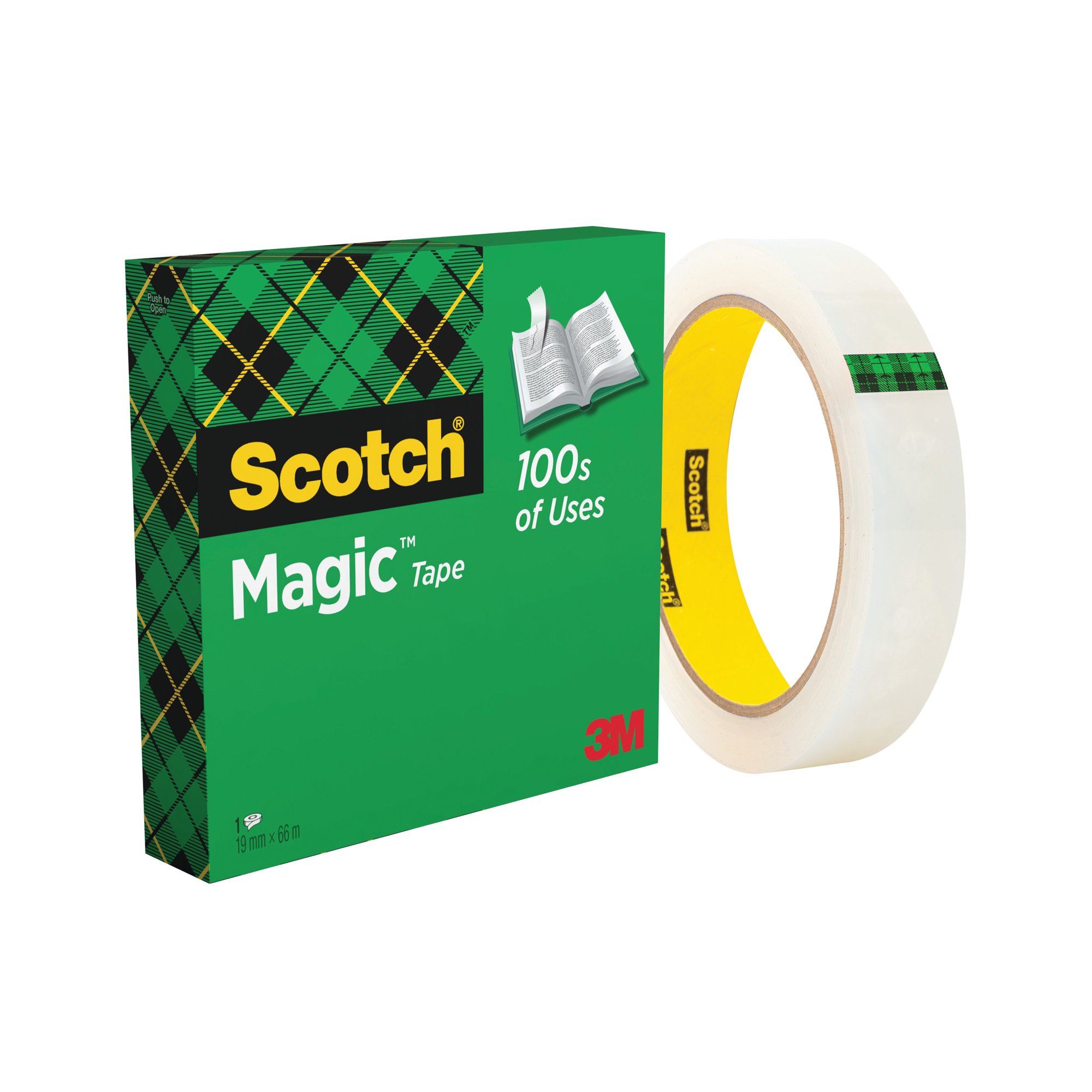 SCOTCH MAGIC TAPE 19MMX66M TRAN