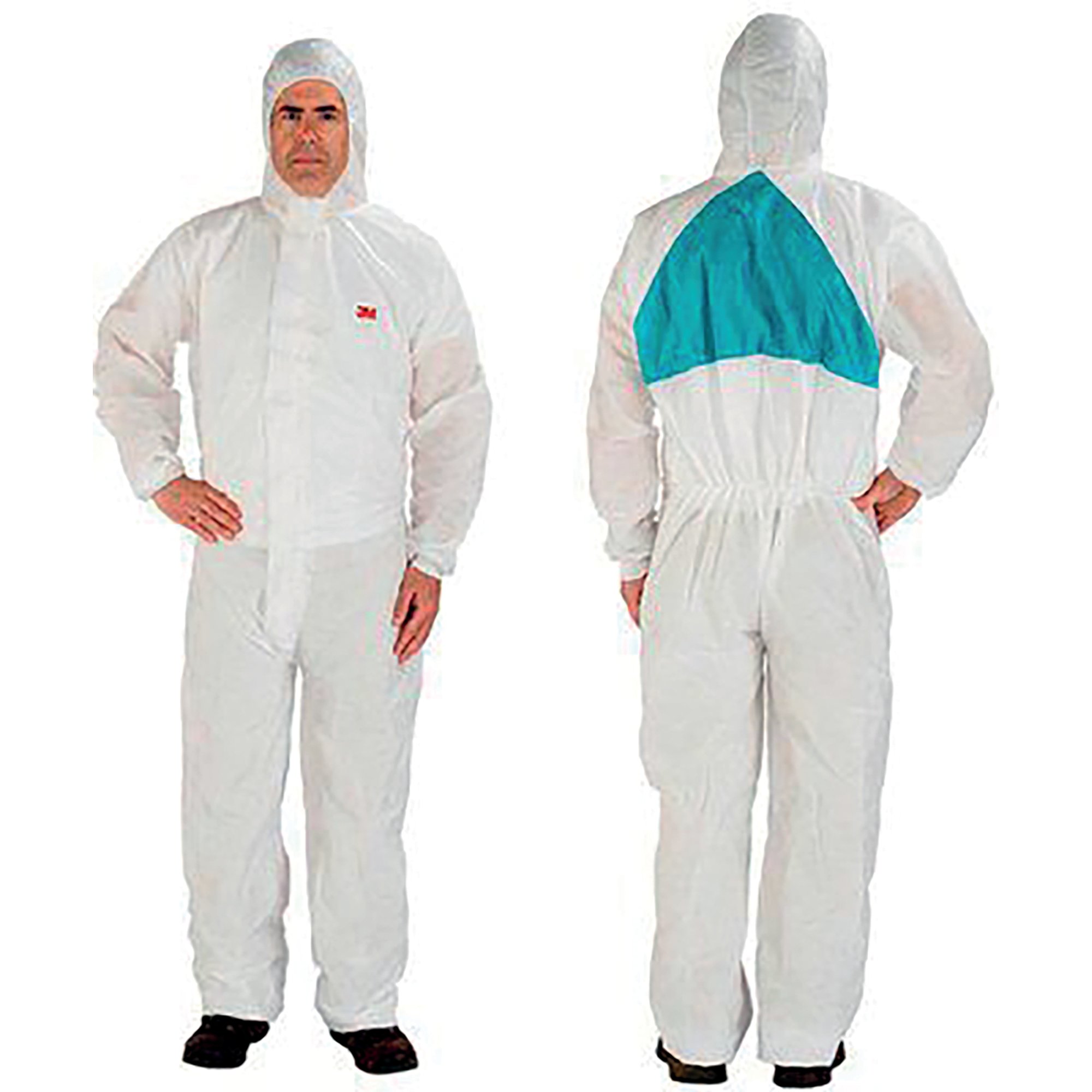 3M 4520 PRTV COVERALL WHT/GRN 2XL