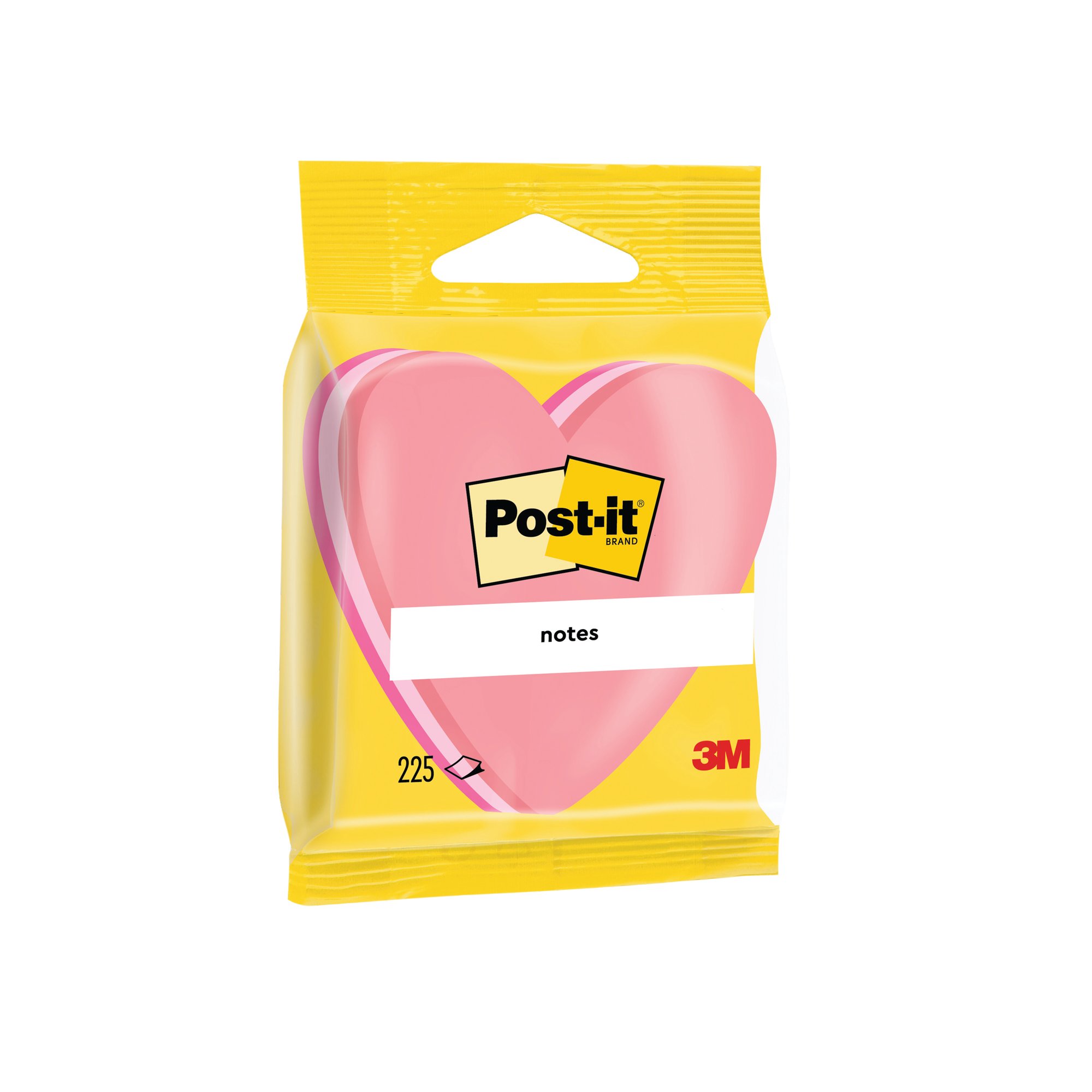 POST-IT HEART 70X70MM PNK PK12 2007H
