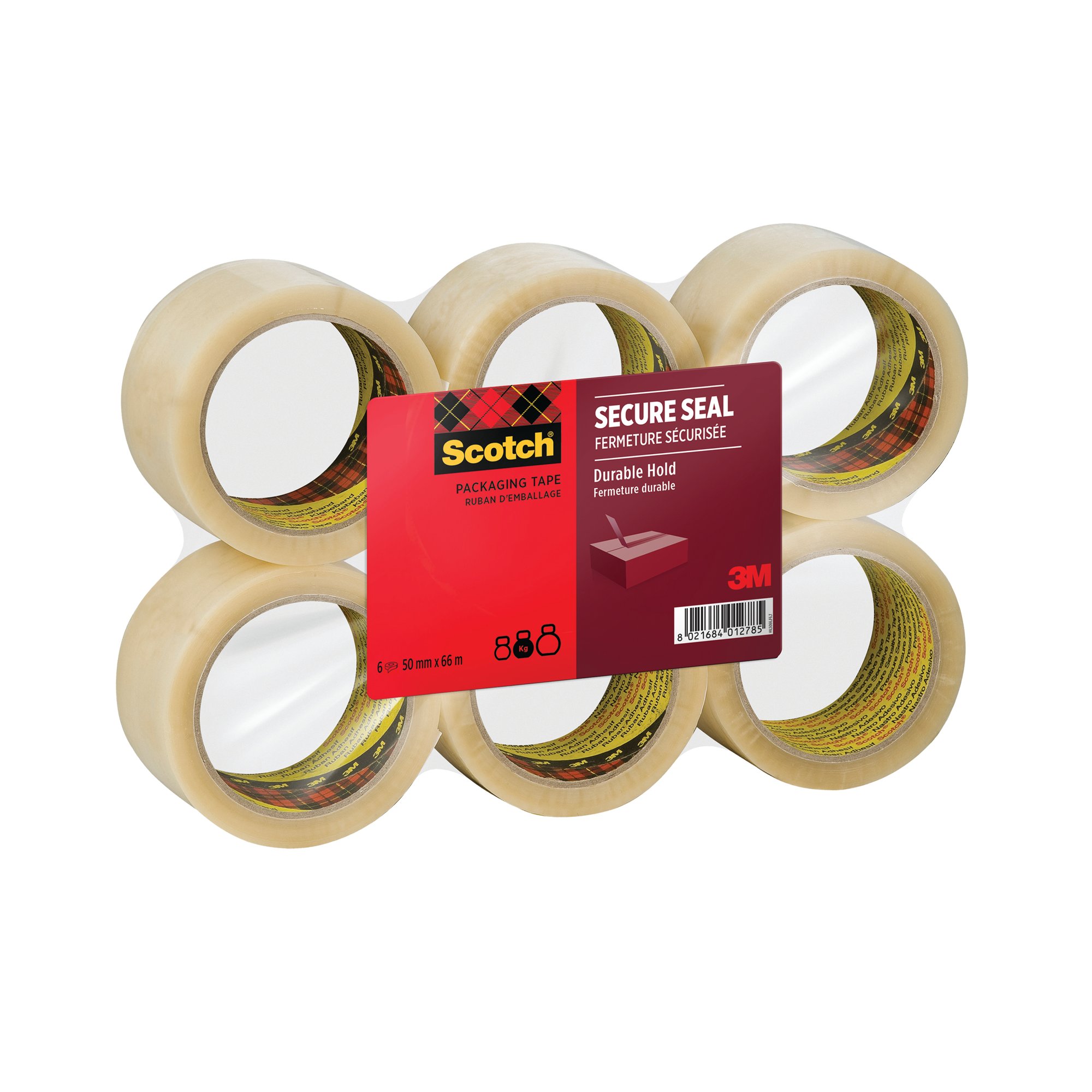 SCOTCH SECURE SEAL PACKAGING TPE PK6