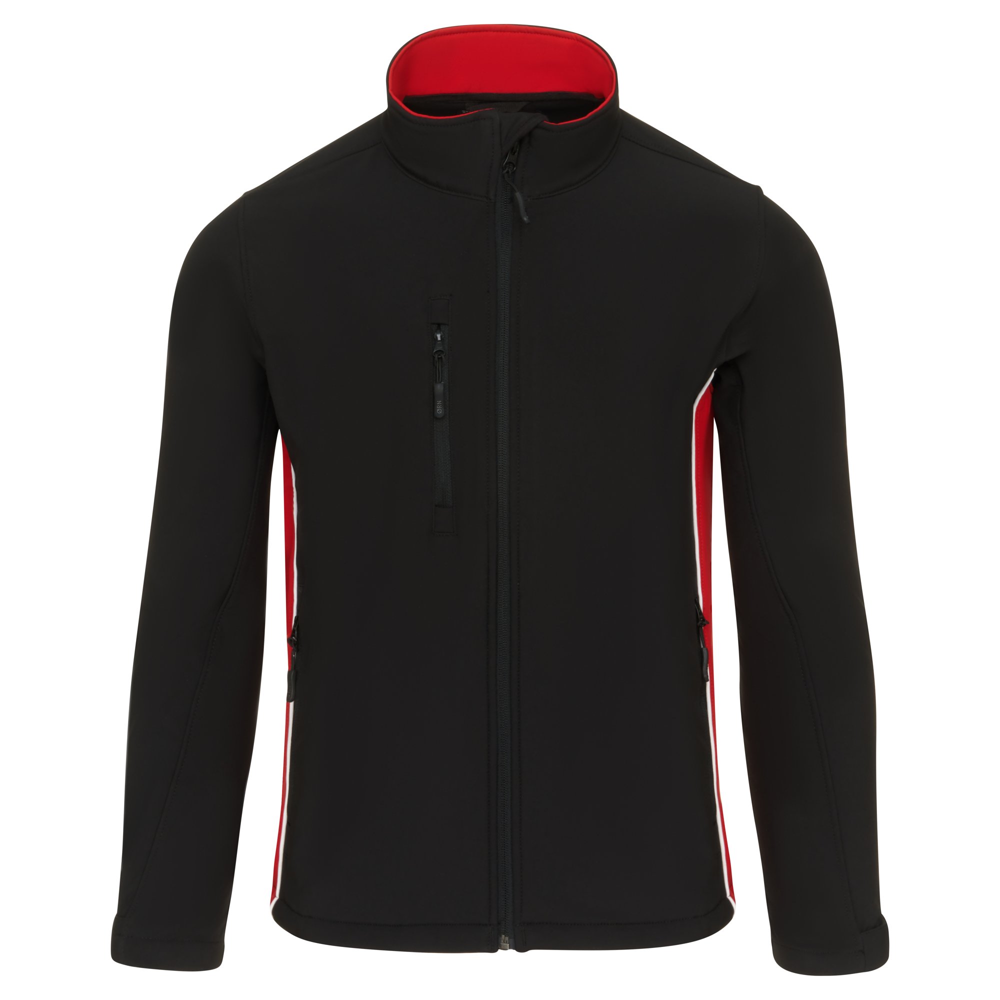 SILVERSWIFT SOFTSHELL BLK/RED 2XL