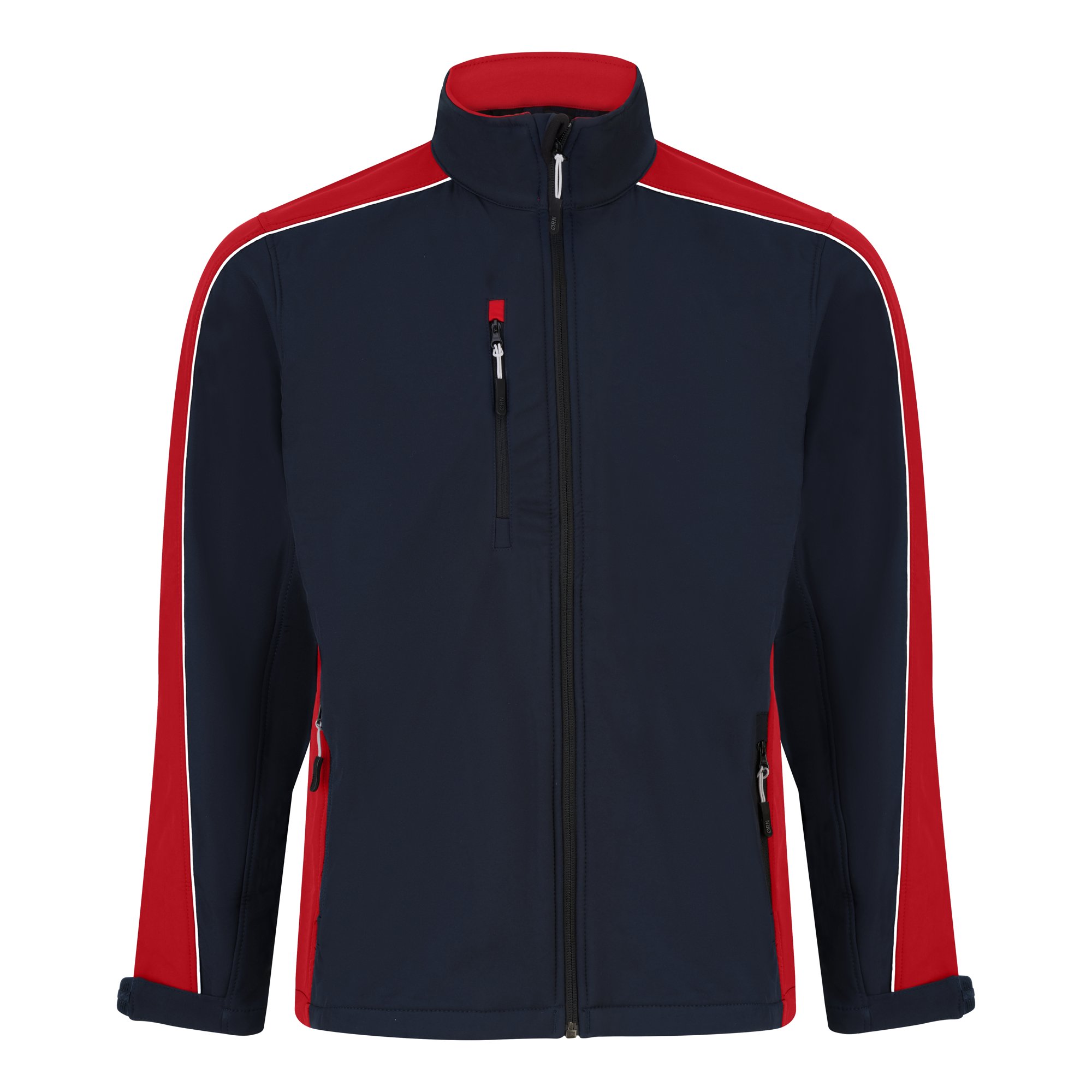 AVOCET SOFTSHELL JACKET NAVY/RED M