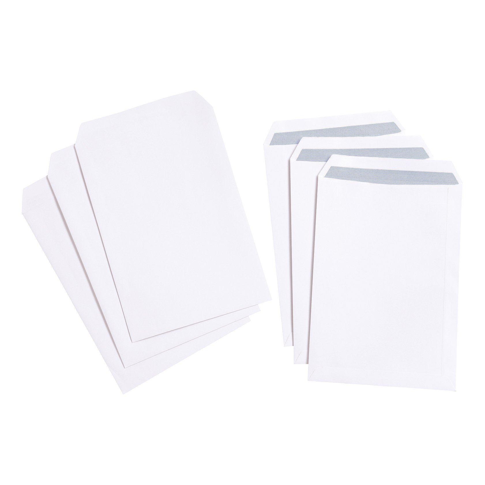 C4 PKT ENV SSEAL 100GSM WHT PK250