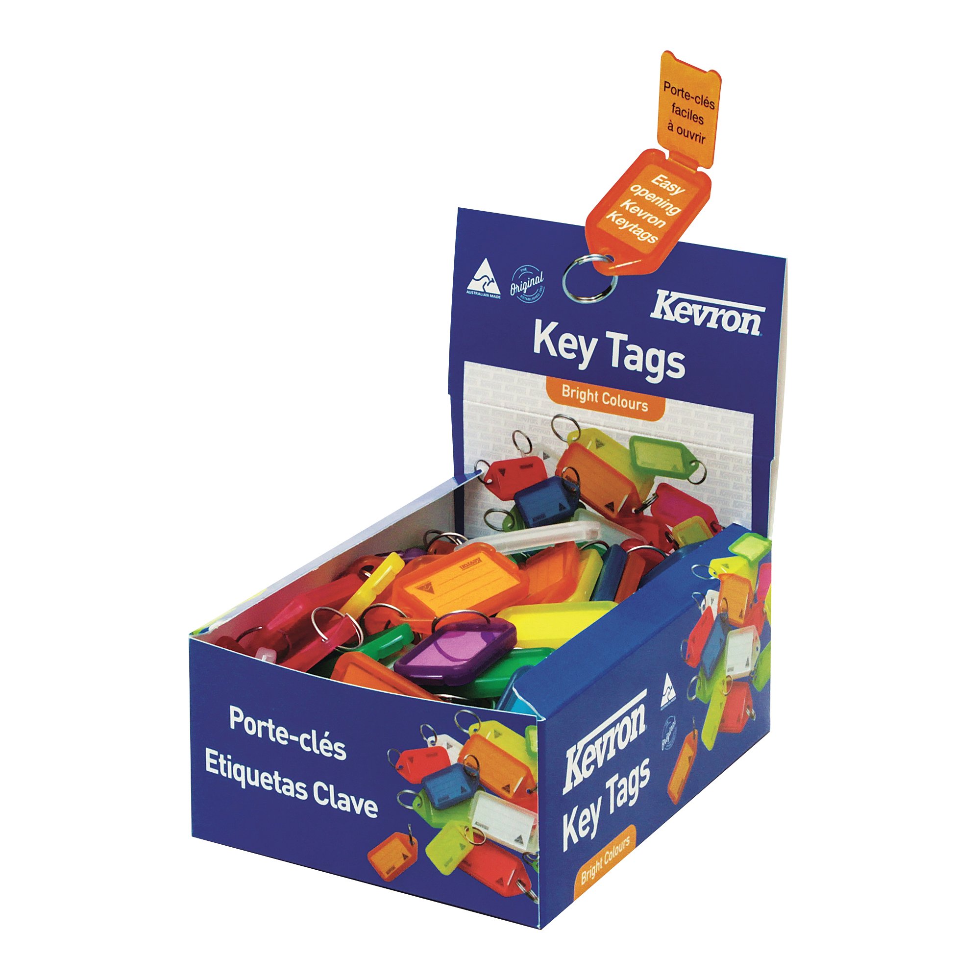 KEVRON CLICKTAG KEY TAG AST PK100