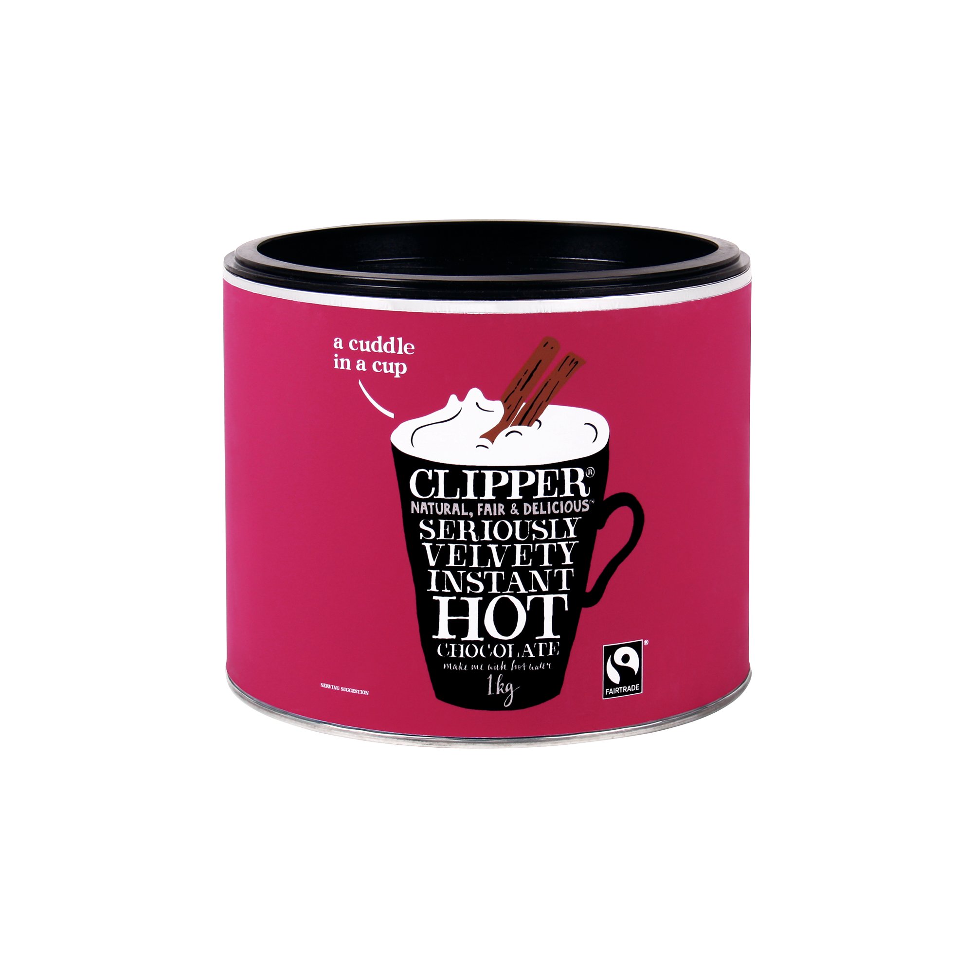 CLIPPER ORGANIC F/TRADE HOT CHOC 1KG