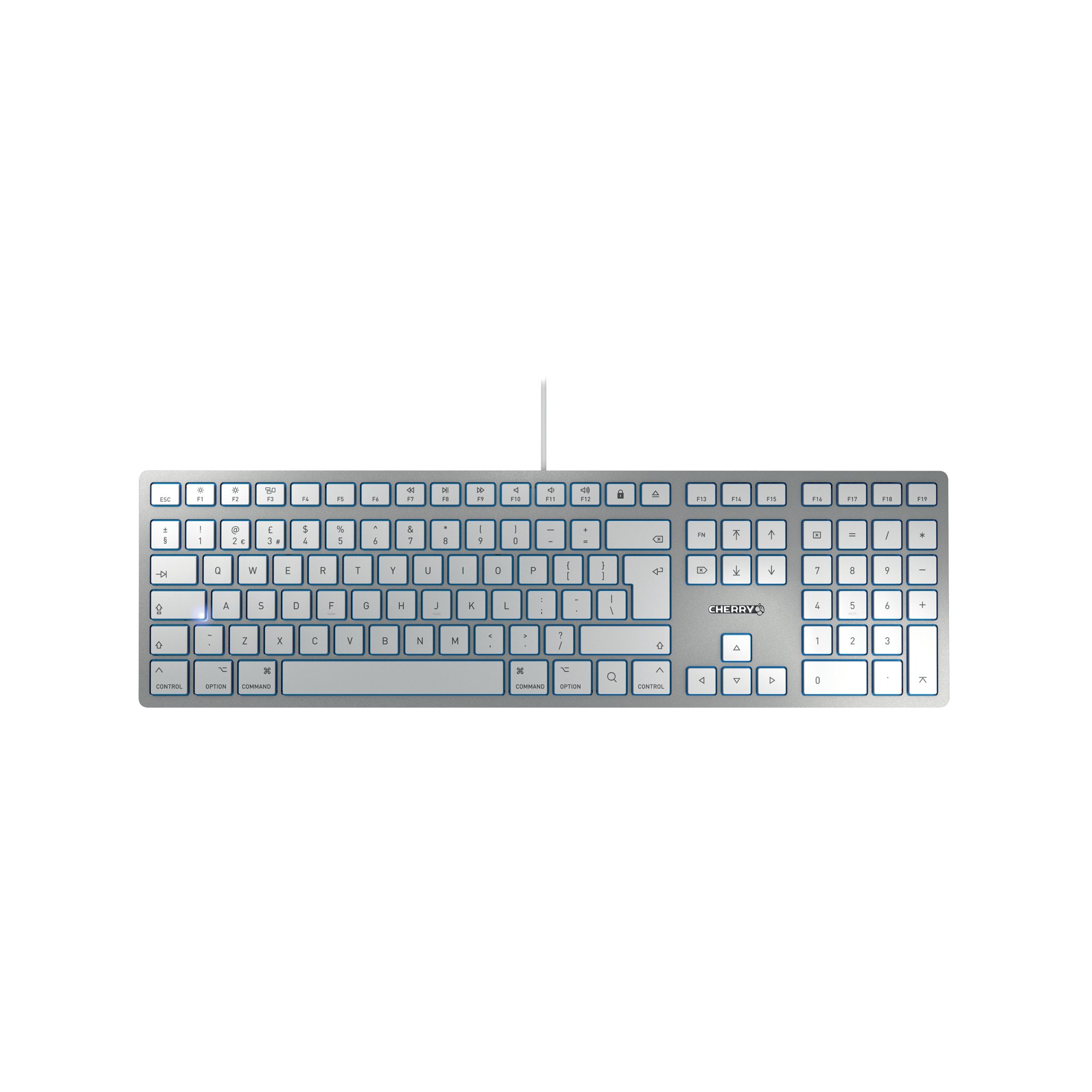 CHERRY KC 6000 SLIM MAC CORD KEYBRD