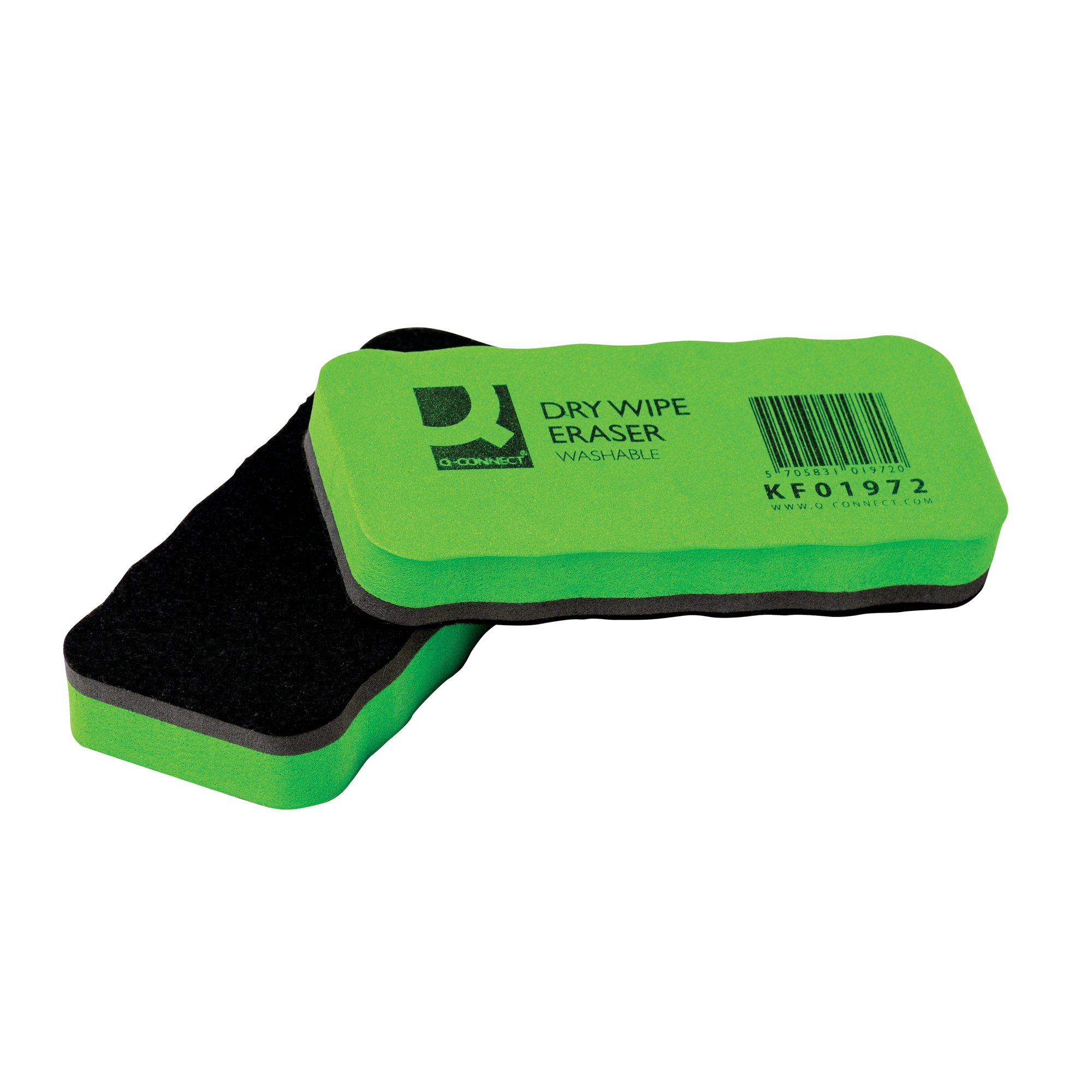 Q-CONNECT DRY WIPE ERASER WASHABLE