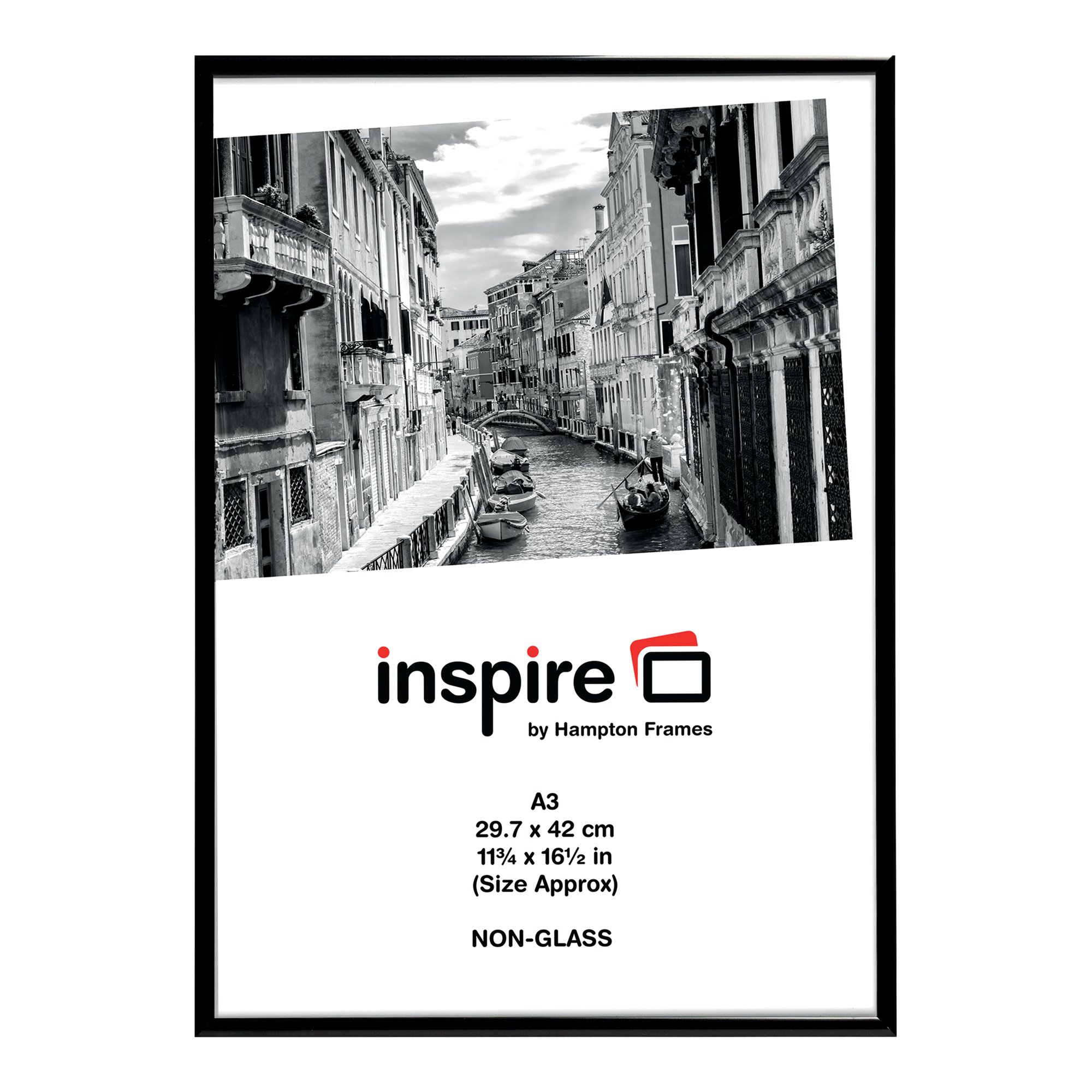 HAMPTON FRAMES ALM CERF FRM A3 BLK