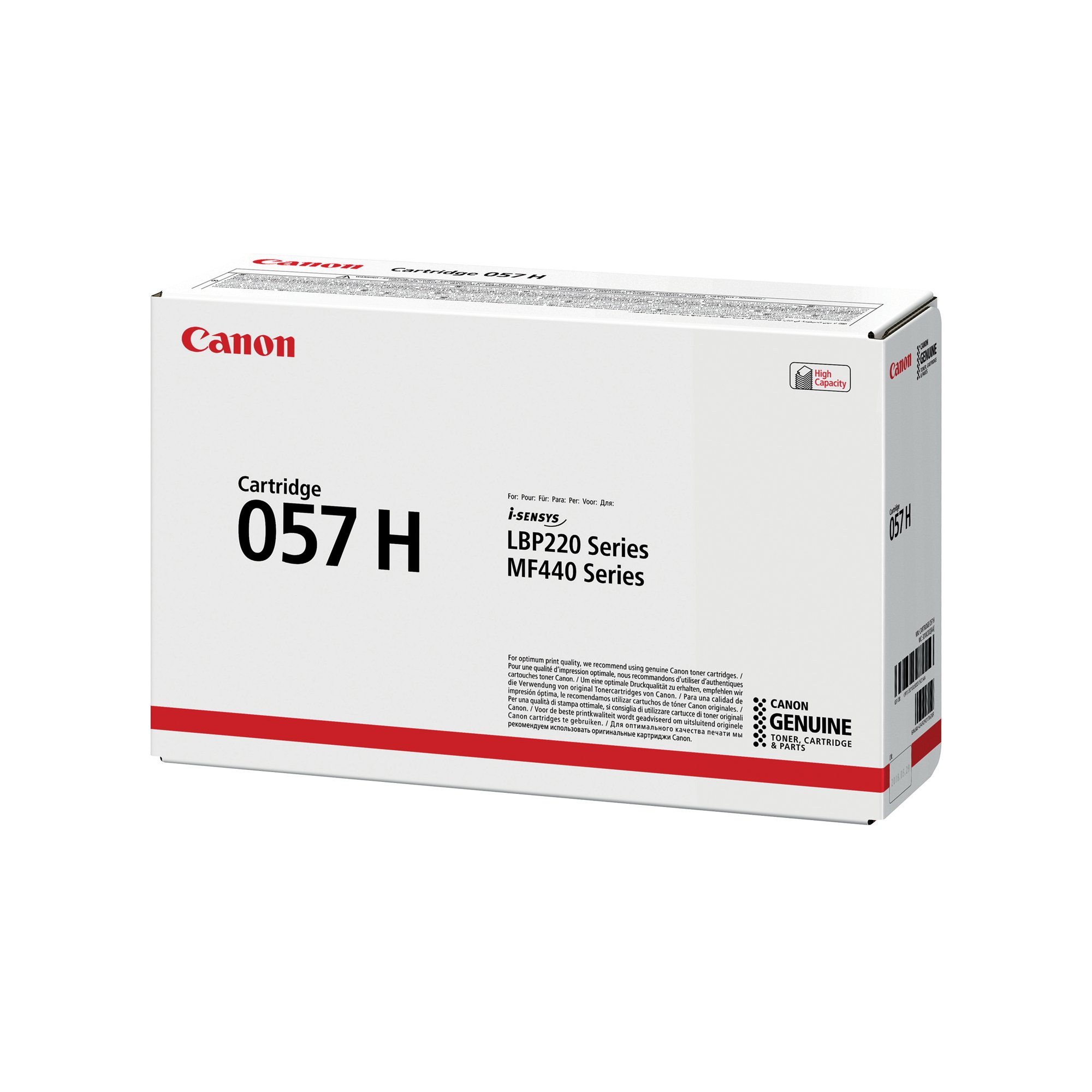 CANON 057H TONER CART HY BLACK