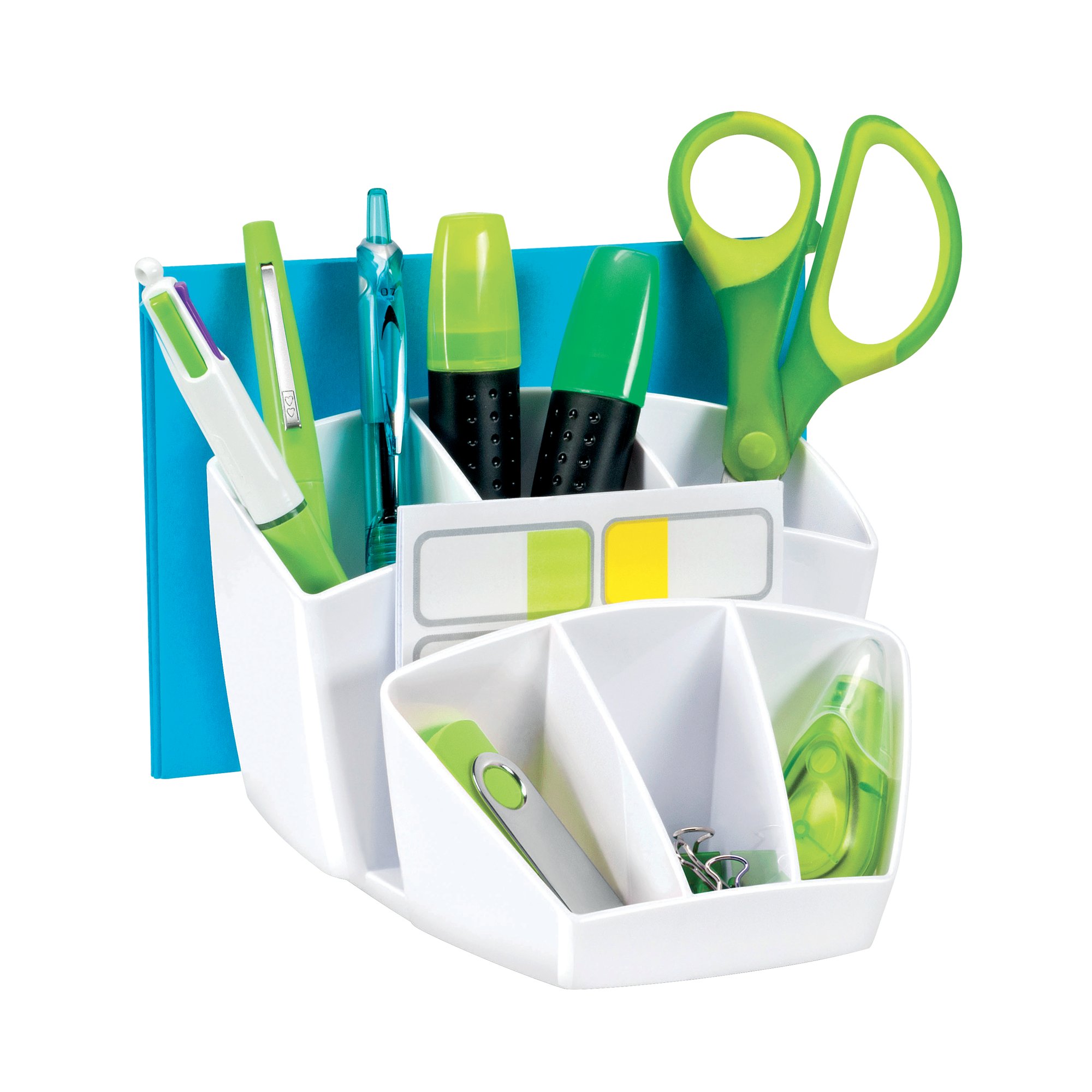 CEP PRO GLOSS DESK TIDY WHITE 580G