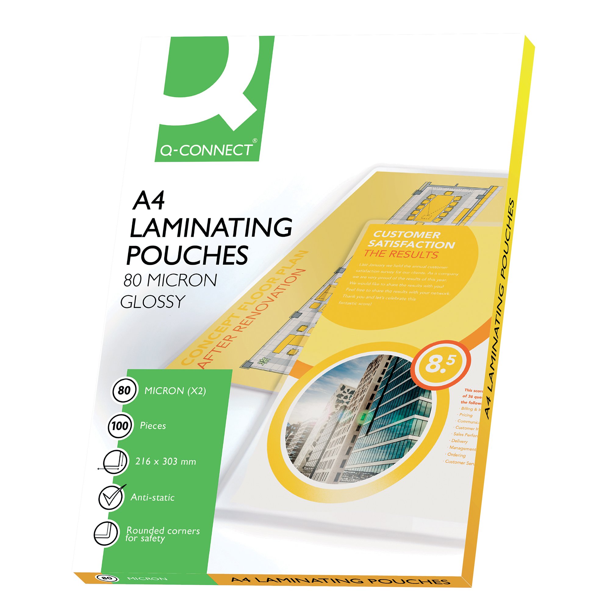 Q-CONNECT LAMINATING POUCHES P100