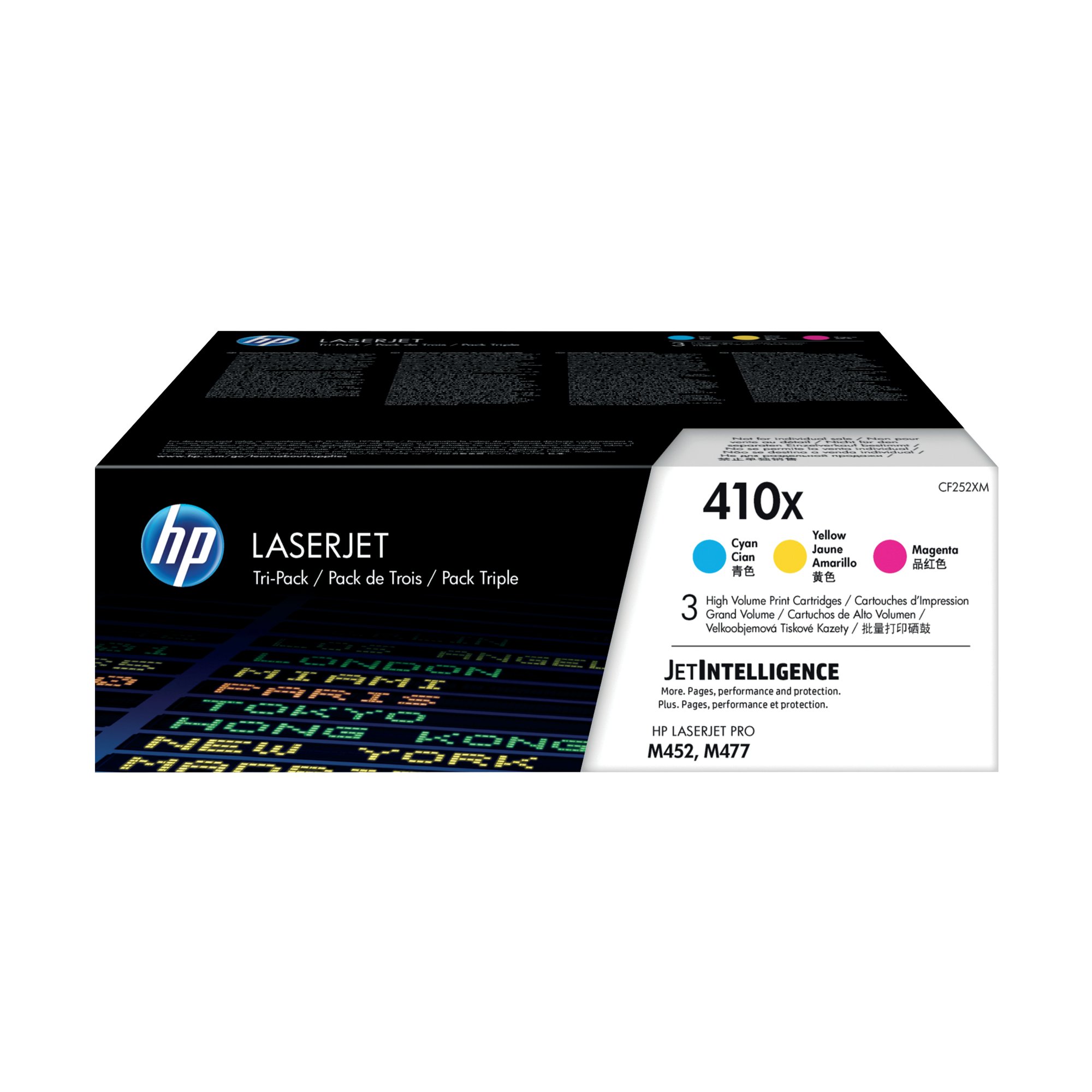 HP 410X LASERJET TONER CMY PACK 3