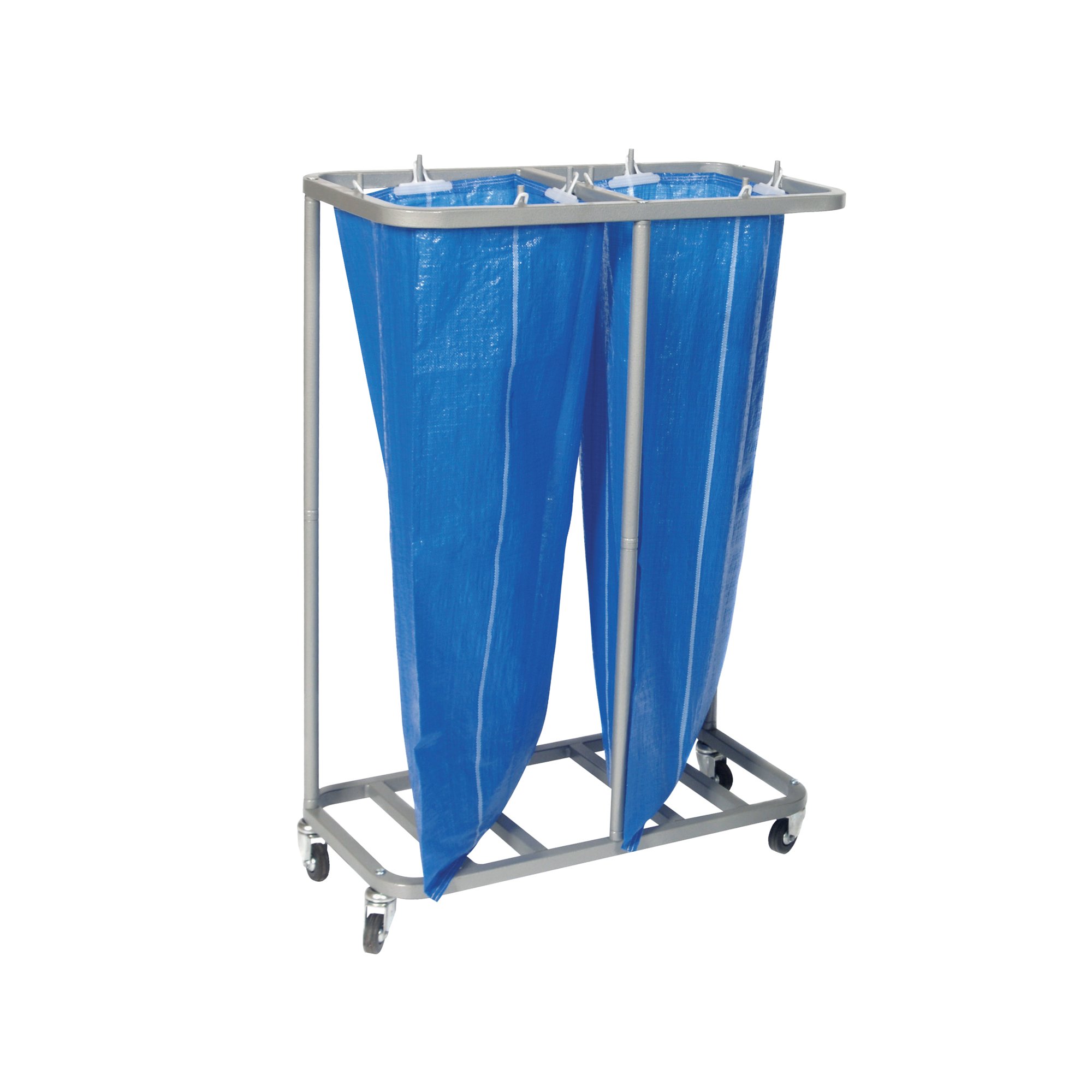 DOUBLE SACK HLDR SILVER SH2