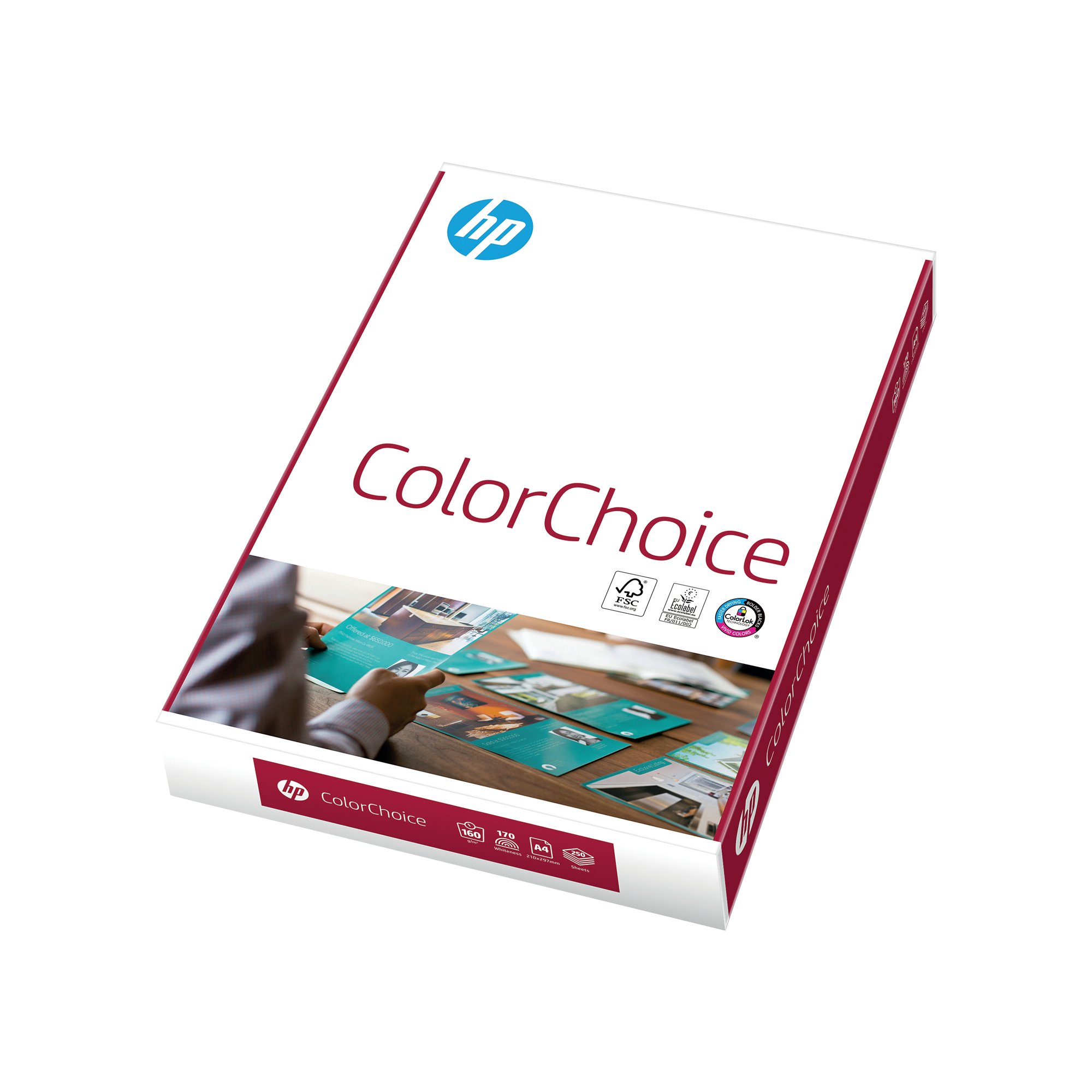 HP COLOR CHOICE WHT A4 160GSM PK250