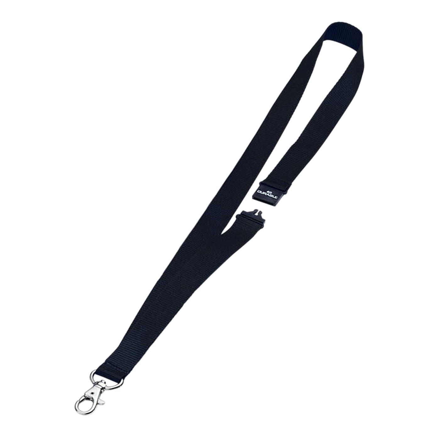 DURABLE TEXTILE BADGE LANYARD PK10