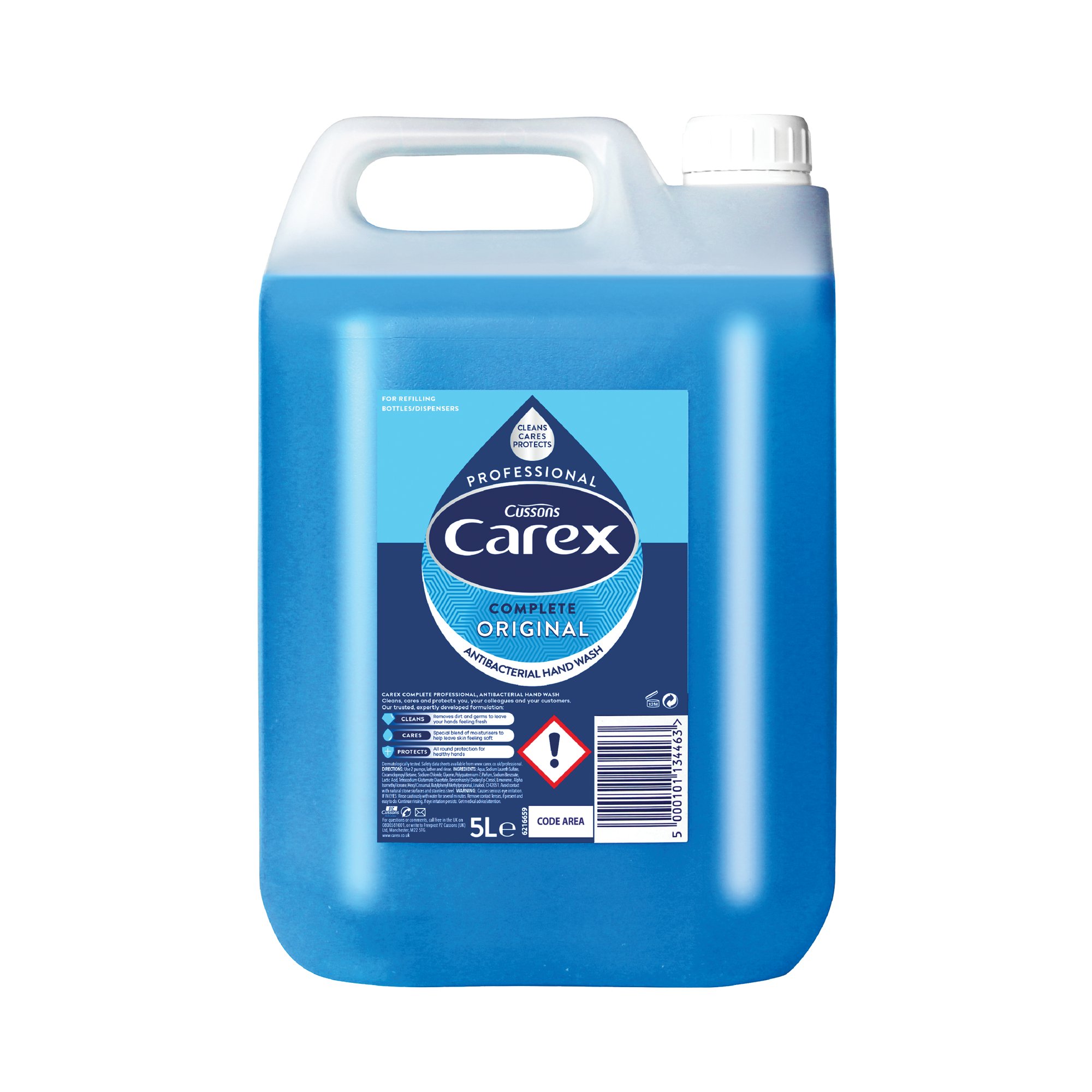 CAREX PROF HANDWASH 5LITRE PK2