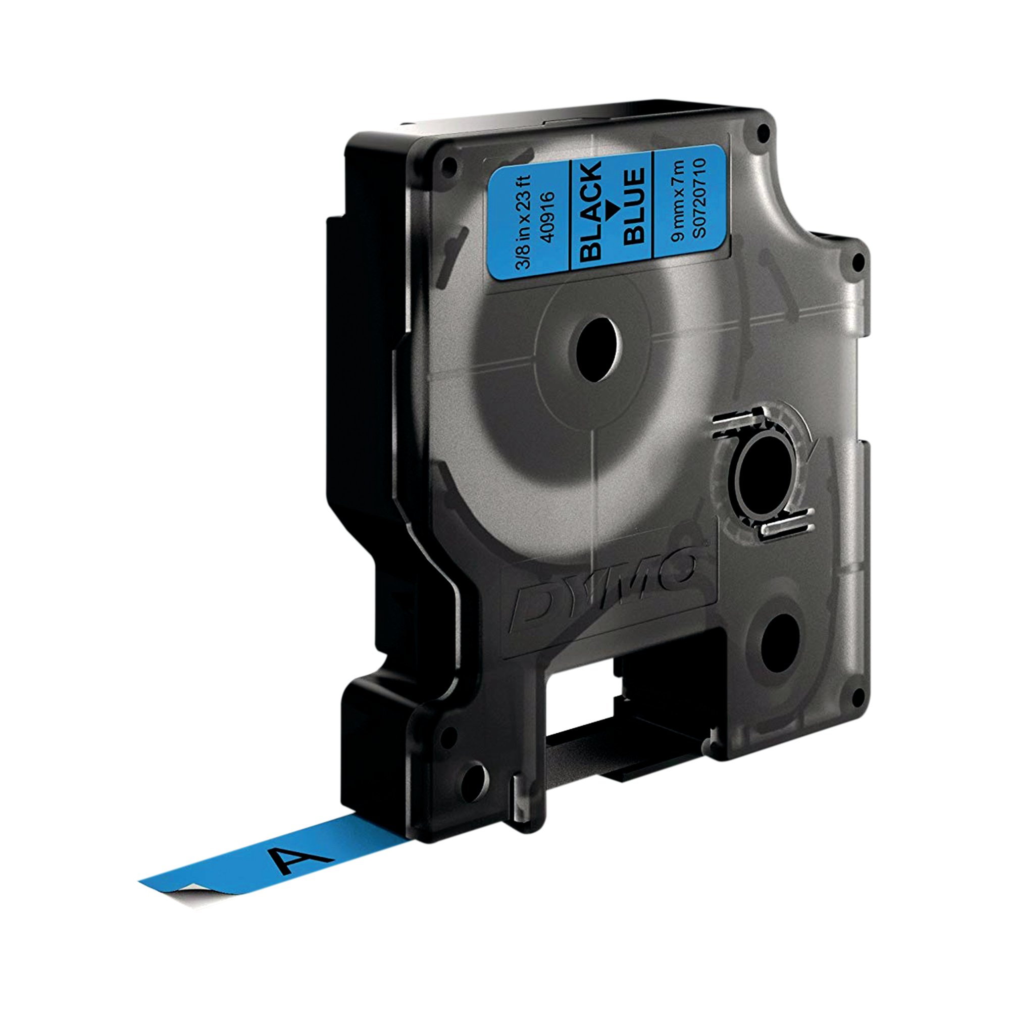 DYMO D1 LABELMAKER TAPE 9MM BLK/BLU