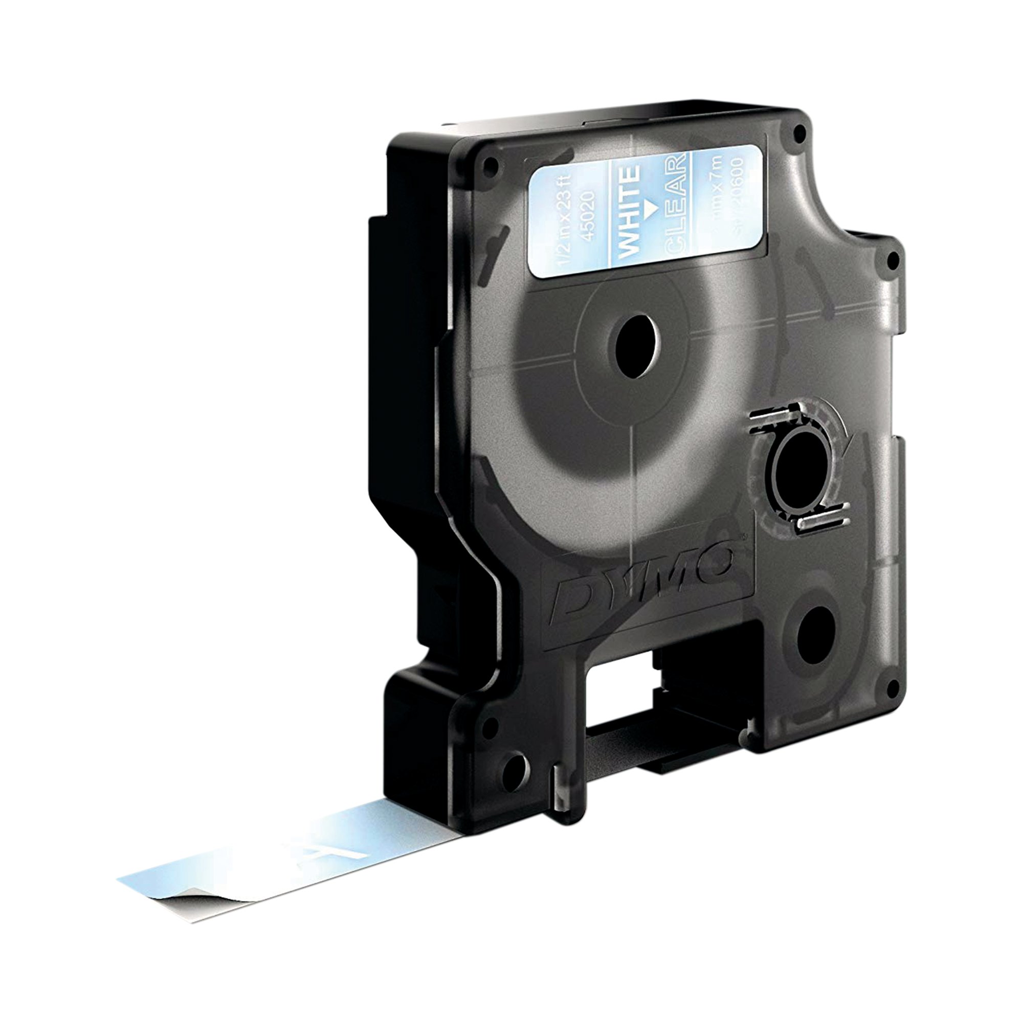 DYMO D1 LABELMAKER TAPE 12MM WHT/CLR