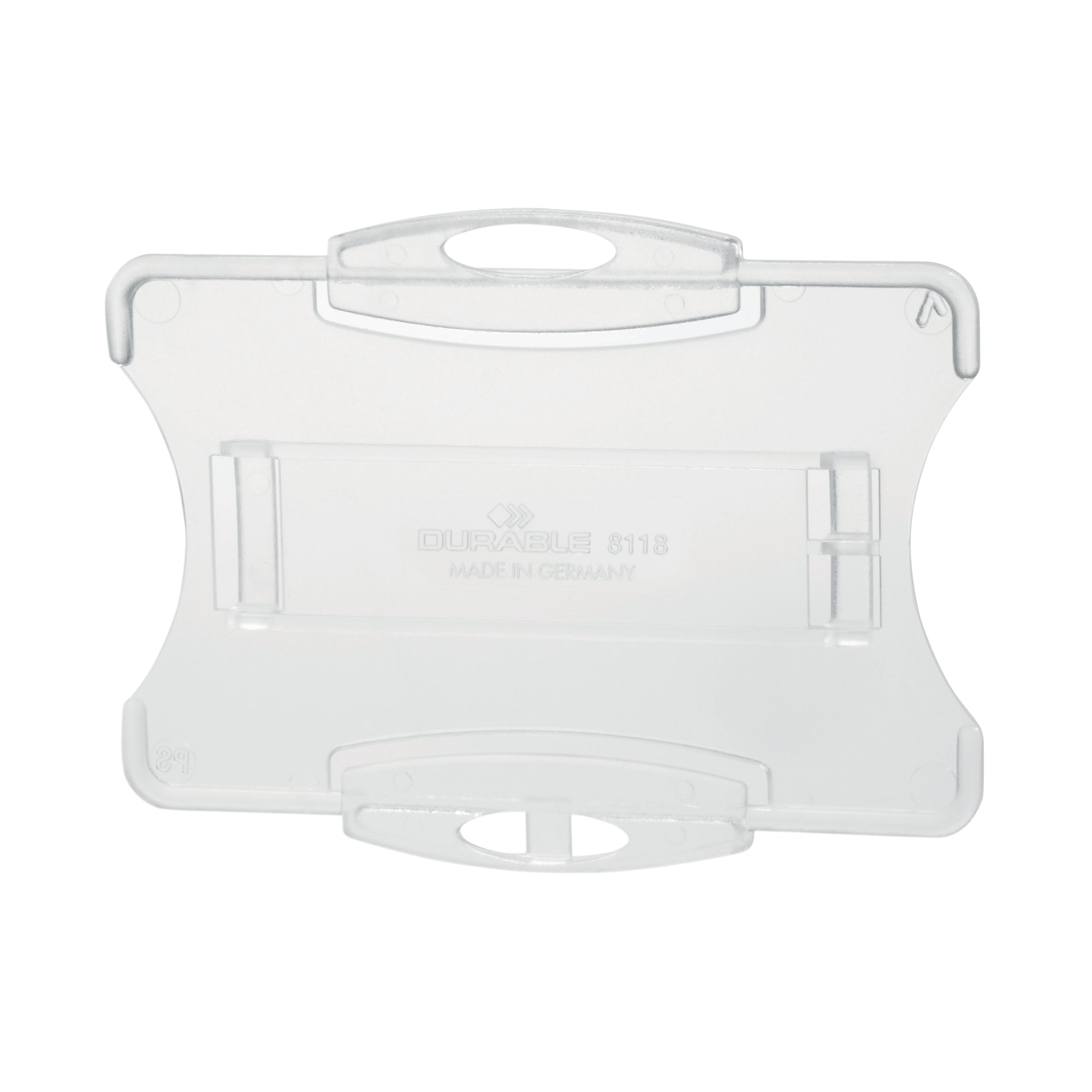 DURABLE ID CARD HOLDER CLEAR PK10