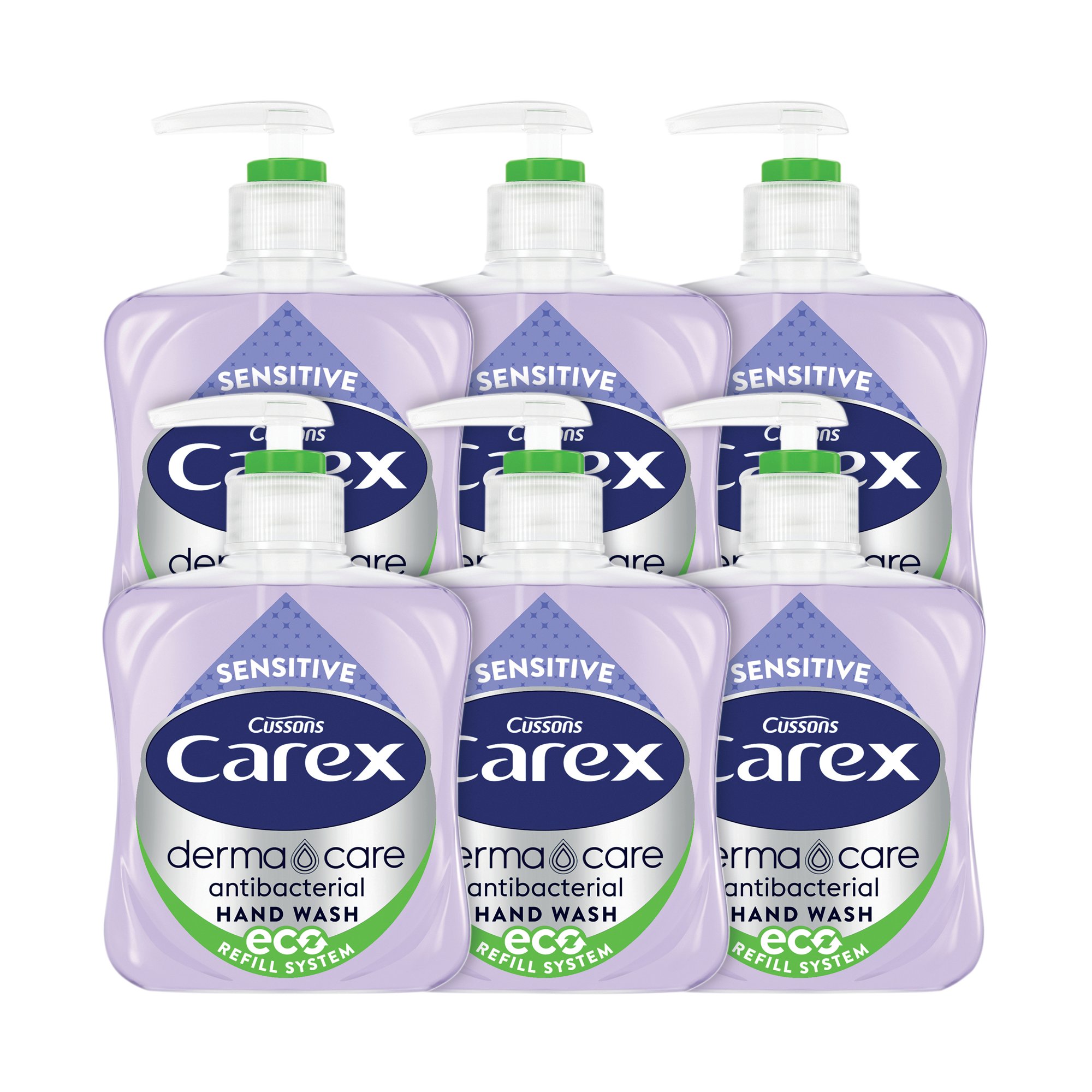 CAREX SENSITIVE 250ML PACK OF 6