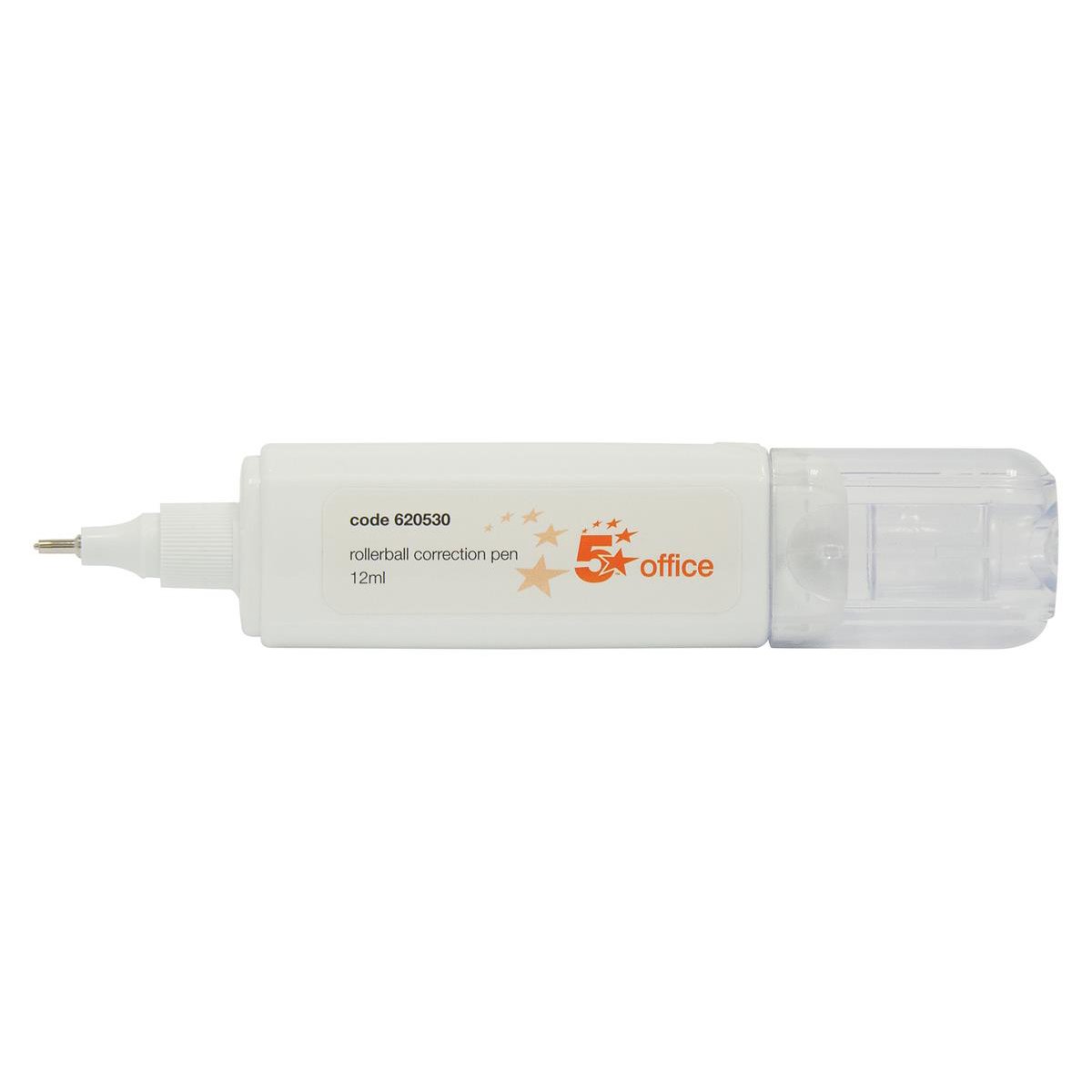 ROLLERBALL CTIO PEN 12ML WHITE PK12