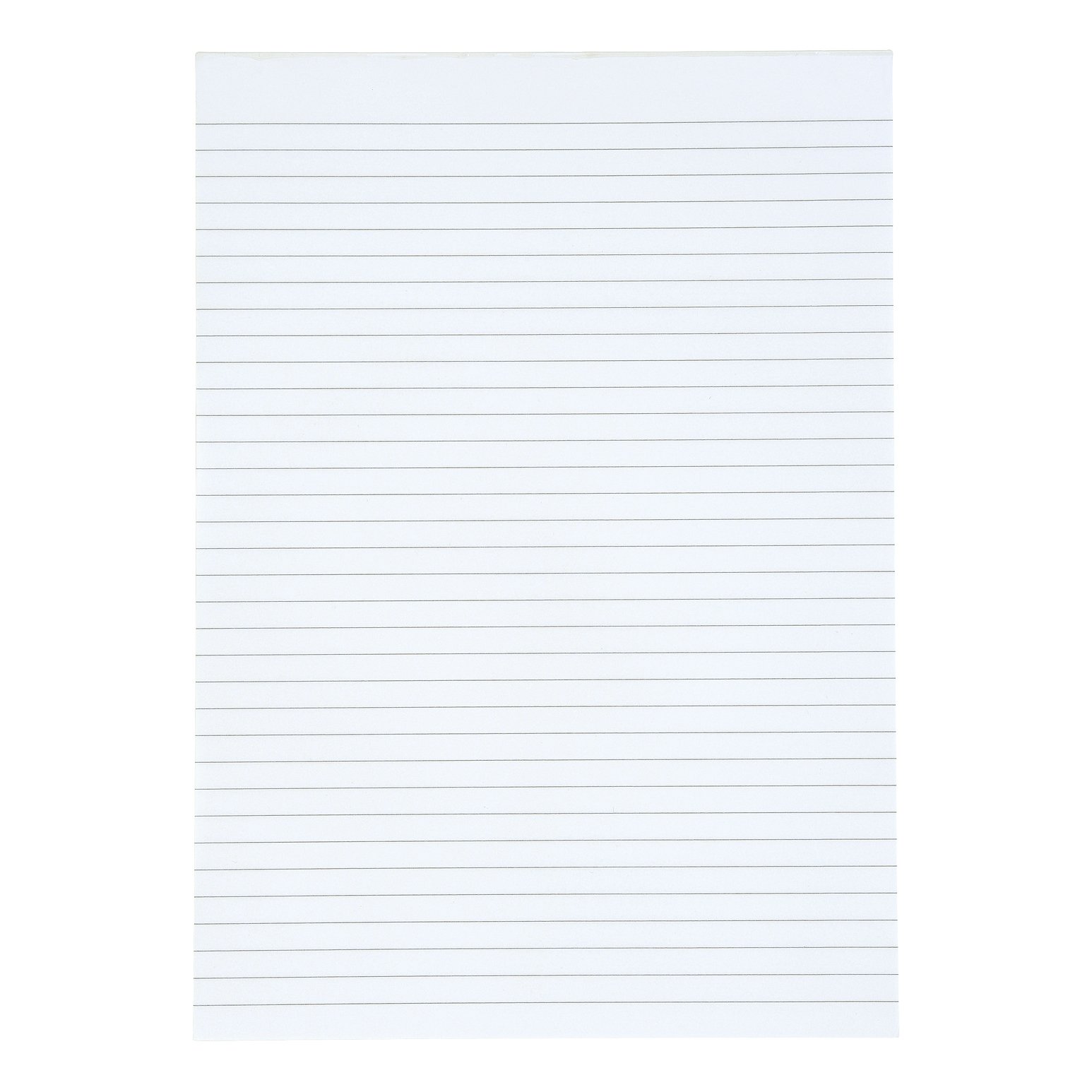 MEMO PAD RLD 160PG A4 WHT PK10