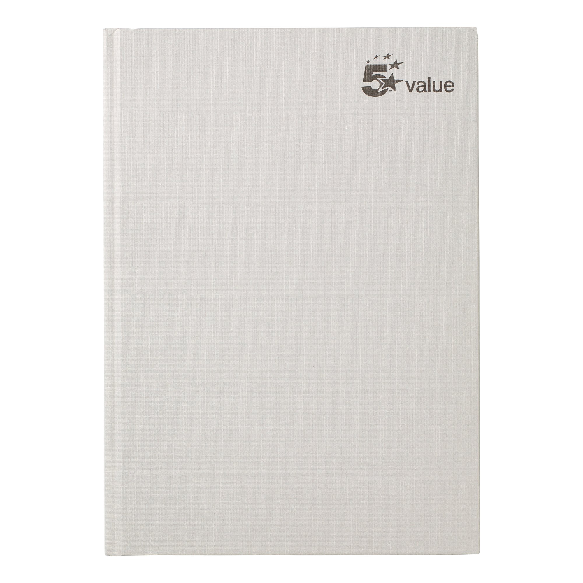 CASEBOUND NOTEBOOK RLD 192PG A4 PK5