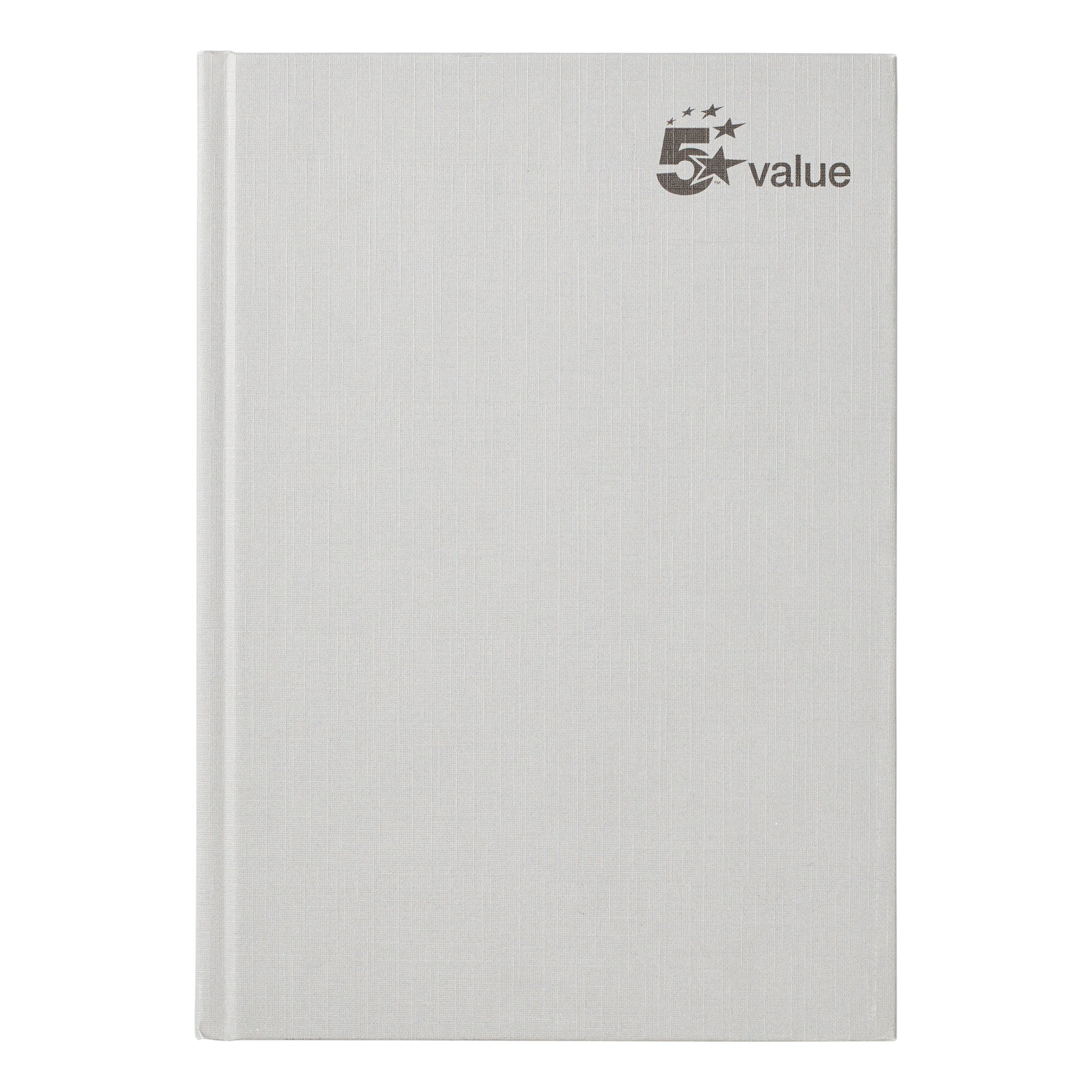CASEBOUND NOTEBOOK RLD 192PG A5 PK5