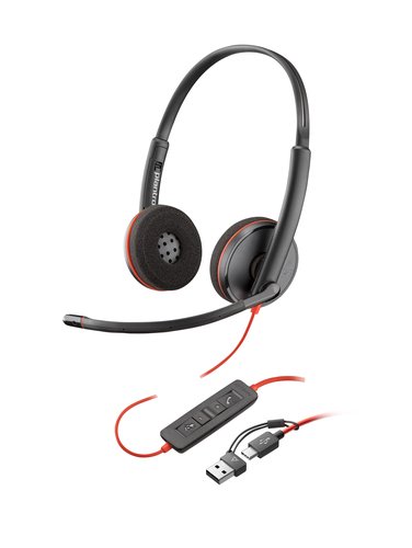 POLY BLACKWIRE C3210 UC USB-C/A HSET