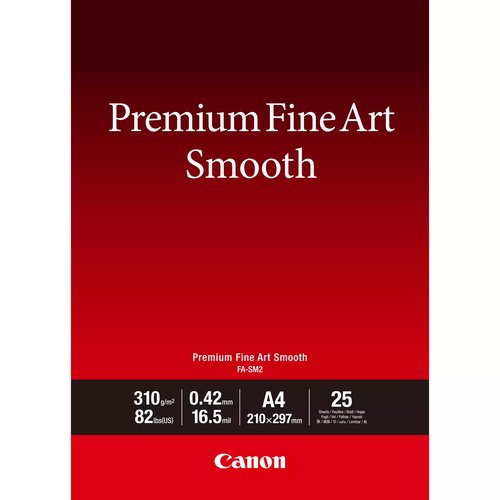 CANON PREM FINE ART PPR SMOO A4 PK25