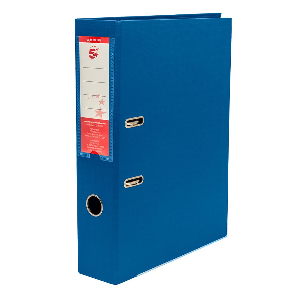 PREM LACH FILE A4 70MM RO BLUE PK10