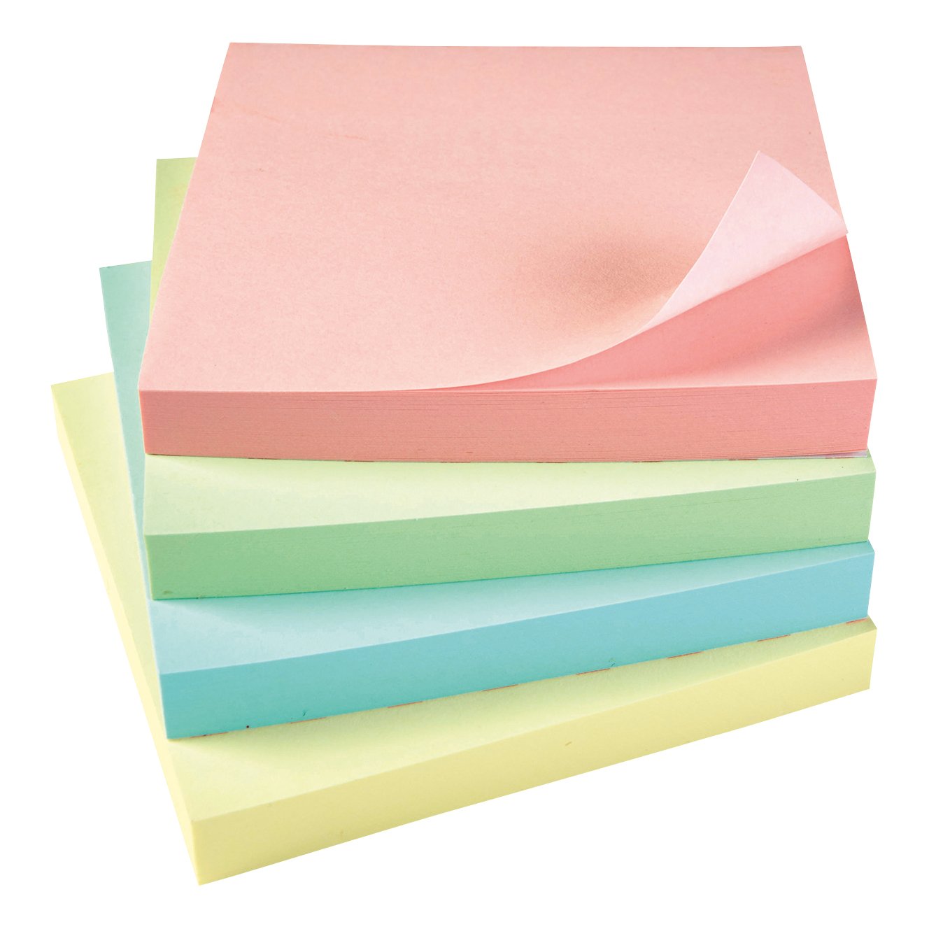 RE-MOVE STICKY NOTES 76X76 PSTL PK12