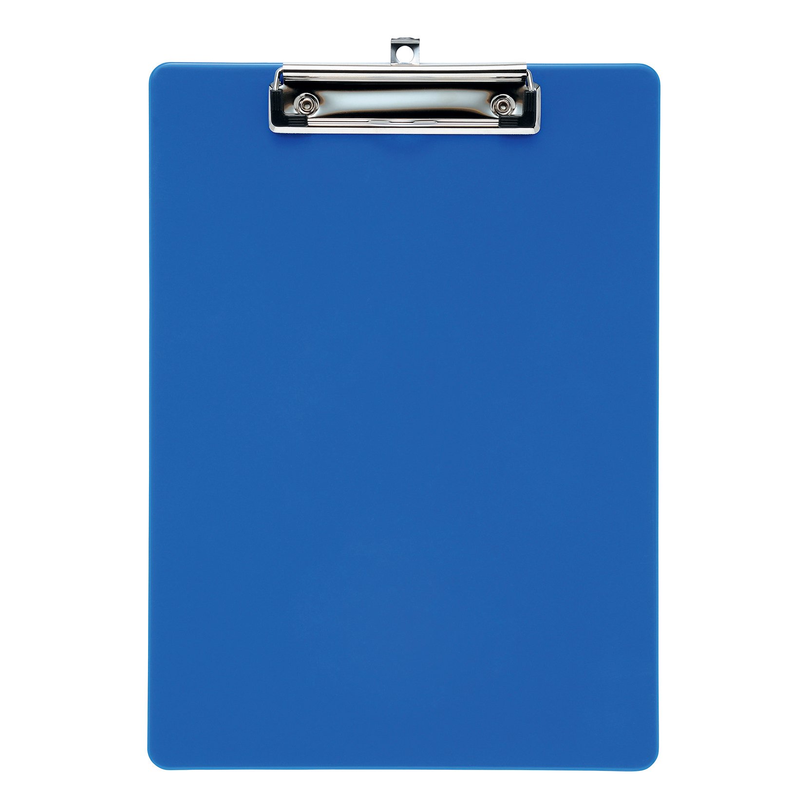 CLIPBOARD SOLID PLASTIC A4 BLUE