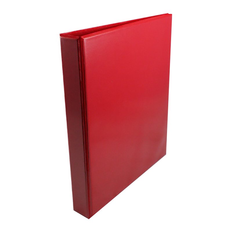 4D-RING RING BINDER A4 25MM RED PK10