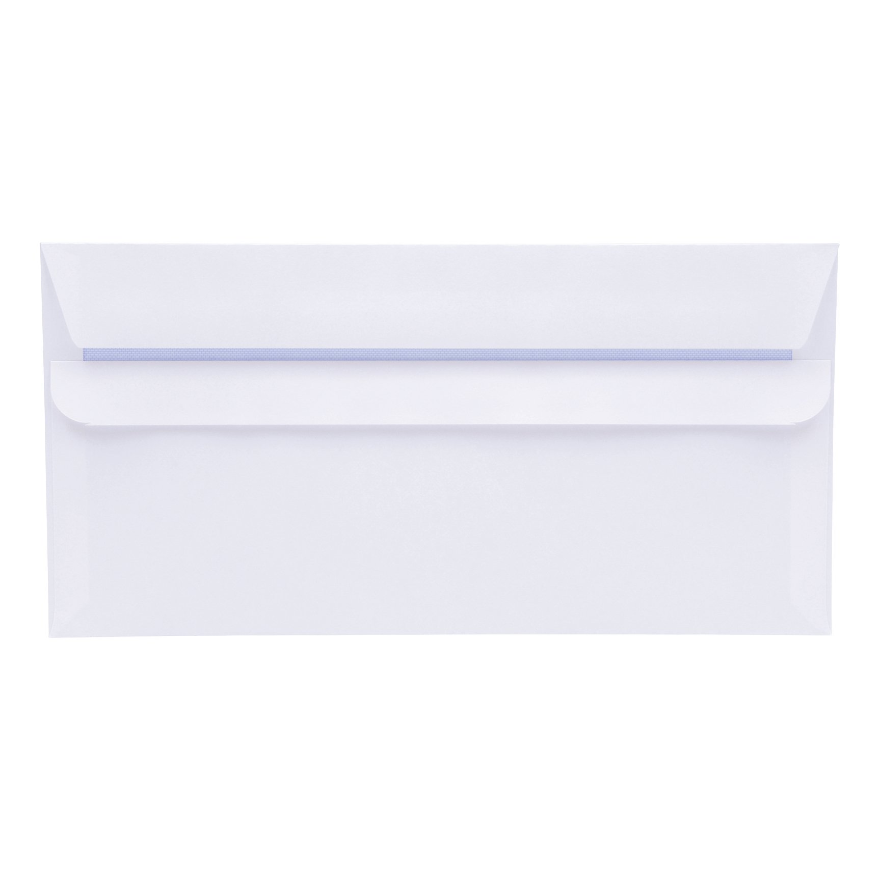 DL WALLET ENVELOPE SSEAL WHT PK50