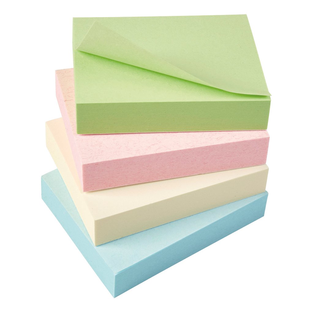 RE-MOVE STICKY NOTE 38X51 PSTL PK12