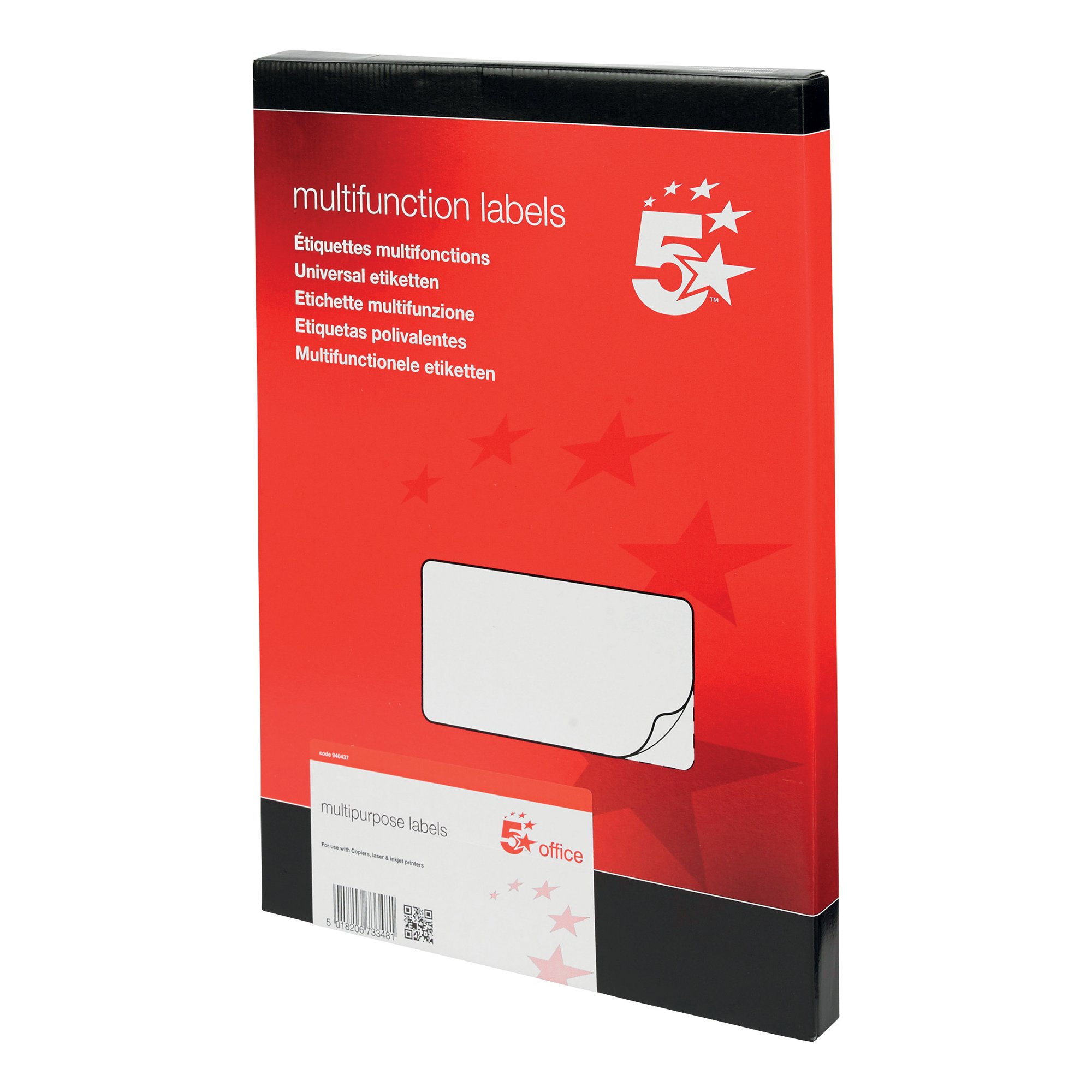 MPPS LABELS 99X93MM PK600
